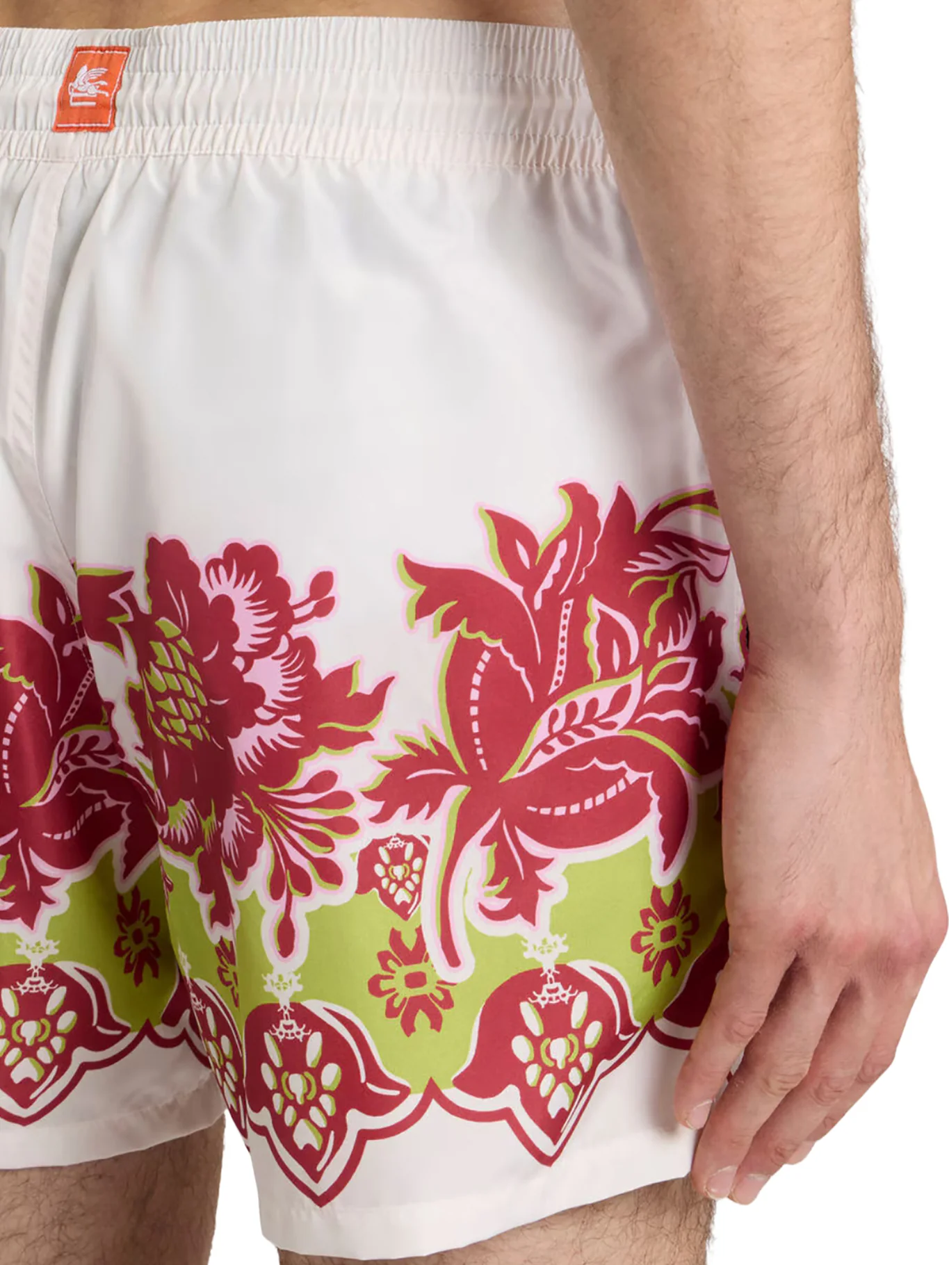 SWIMWEAR WITH PLACED FLORAL PRINT - Image 4