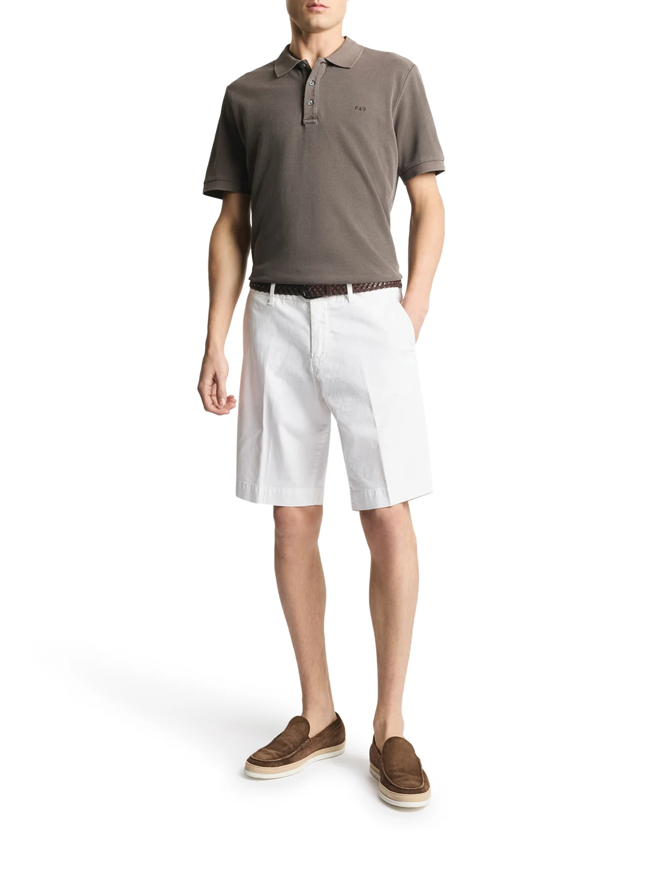 COTTON PIQUET POLO SHIRT - Image 2