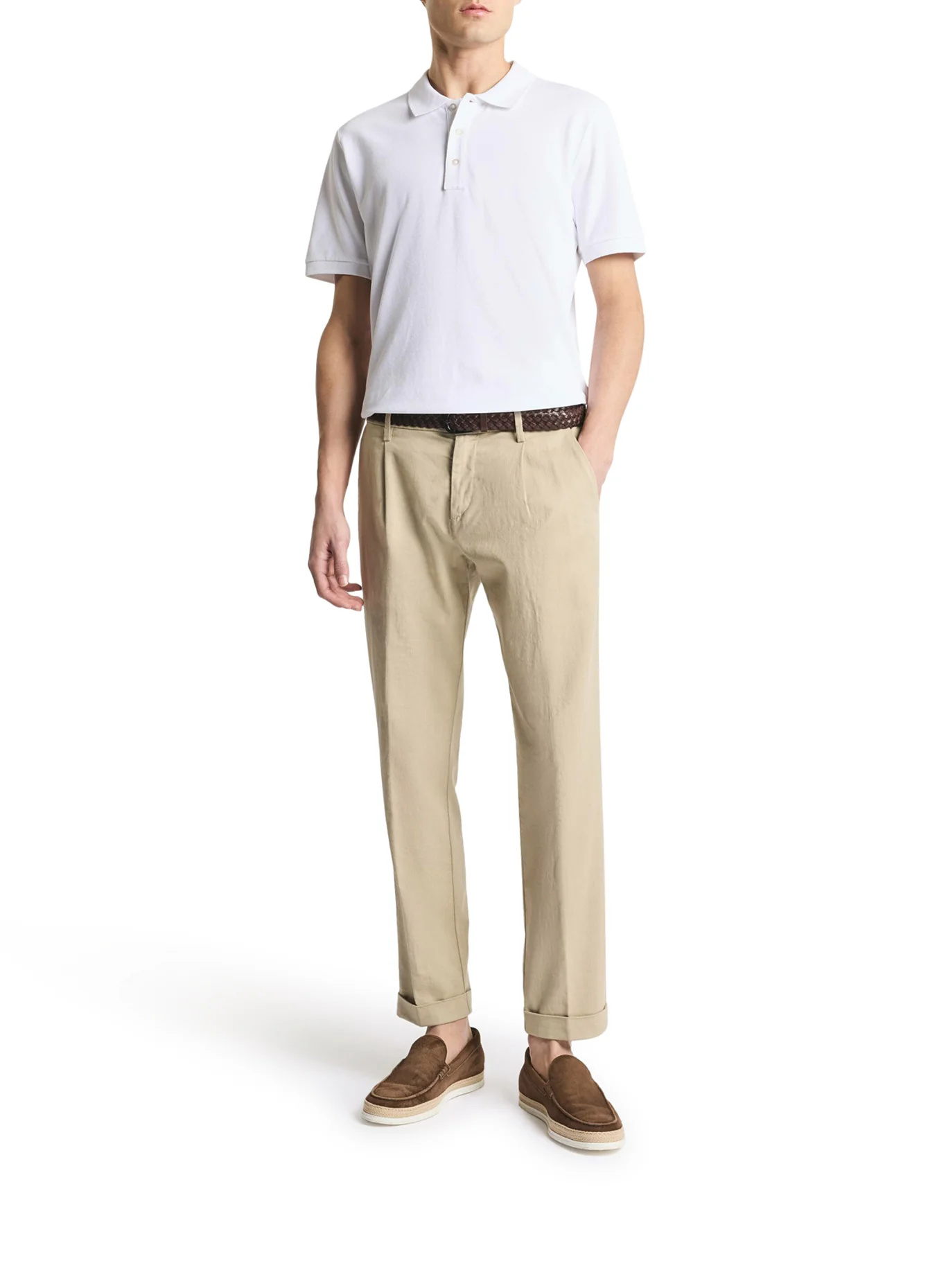 COTTON PIQUET POLO SHIRT - Image 2