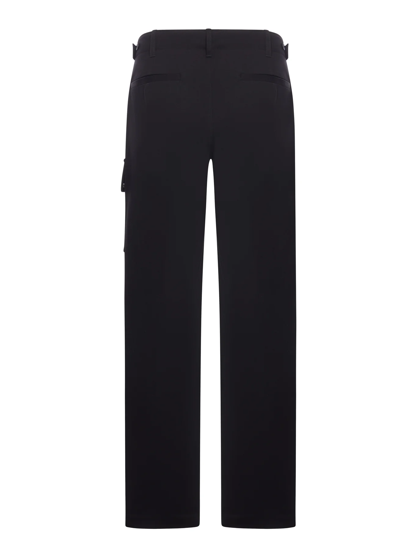 BLACK GABARDINE TROUSERS - Image 2