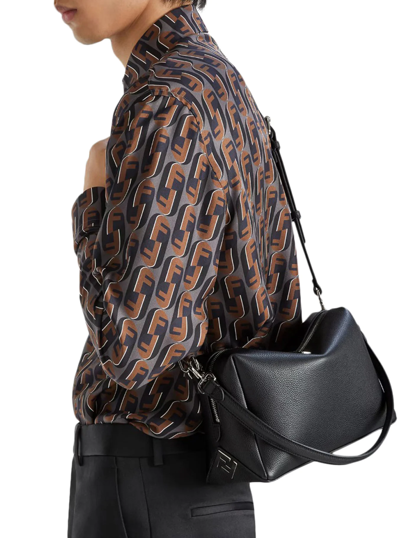 FENDI MEDIUM LEATHER BAG - Image 3