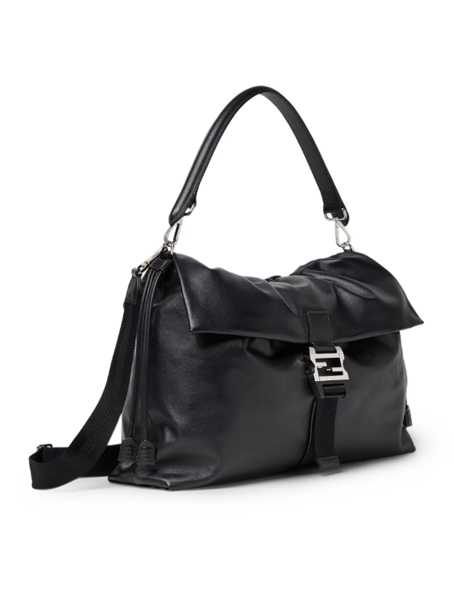 FLUX MAXI MESSENGER LEATHER BAG - Image 5