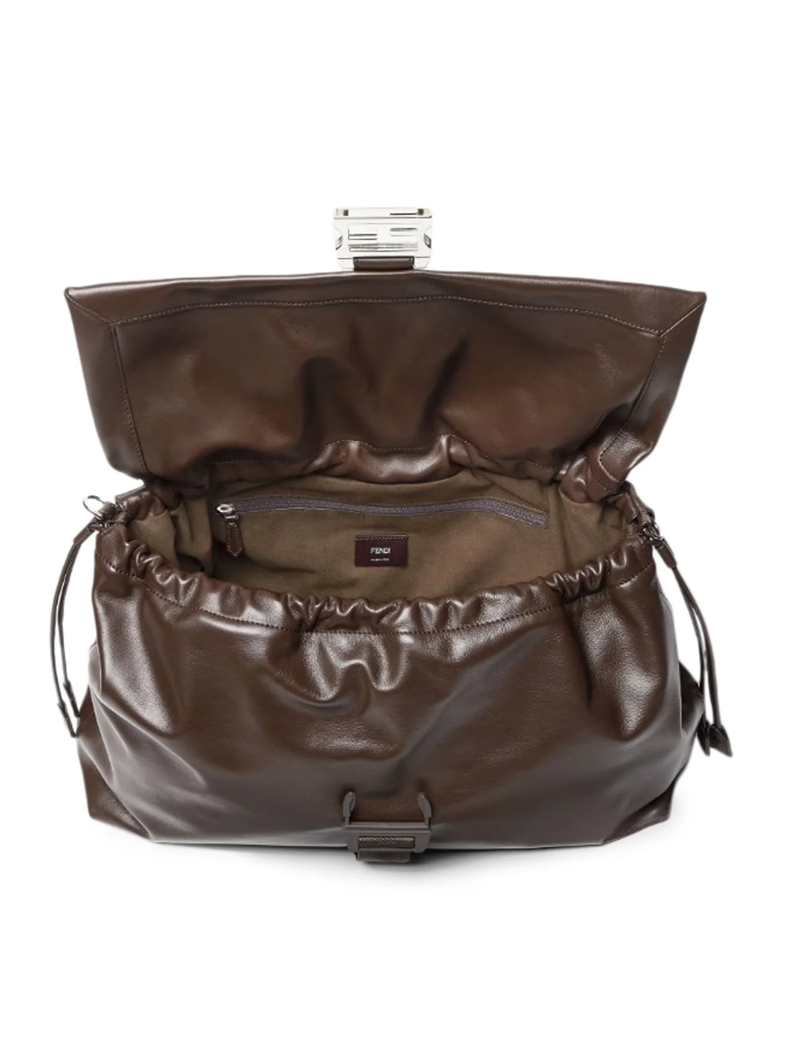 FLUX MAXI MESSENGER LEATHER BAG - Image 7