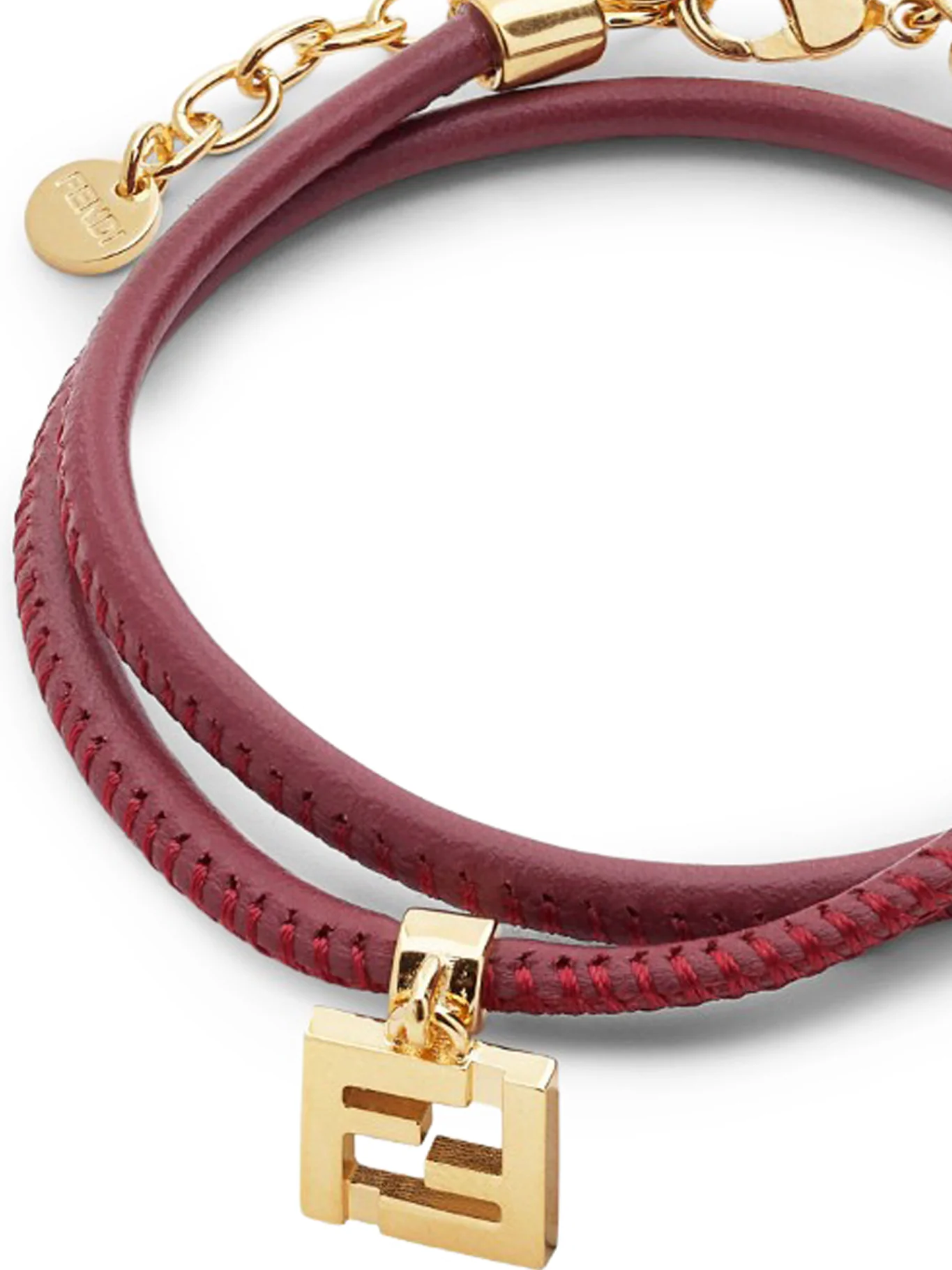 FOREVER LEATHER BRACELET - Image 2