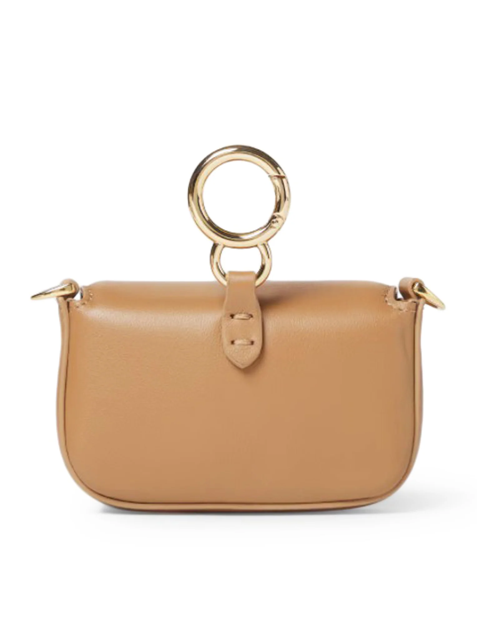 NANO BAGUETTE CHARM IN BEIGE NAPPA - Image 4