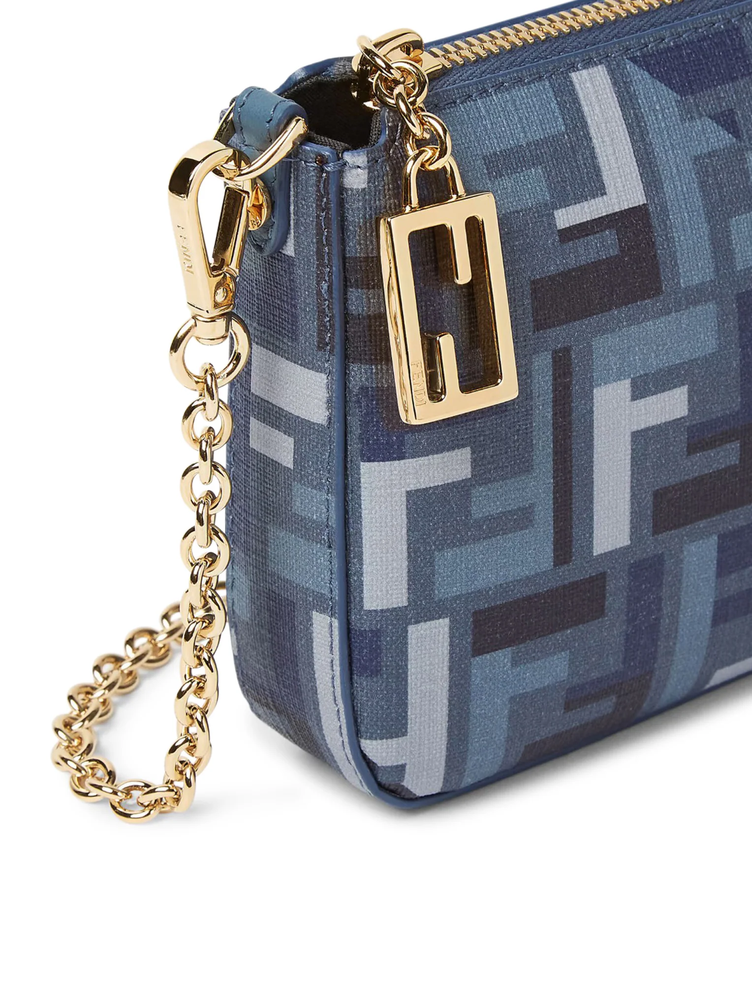 POUCH WITH FABRIC CHAIN - Image 5