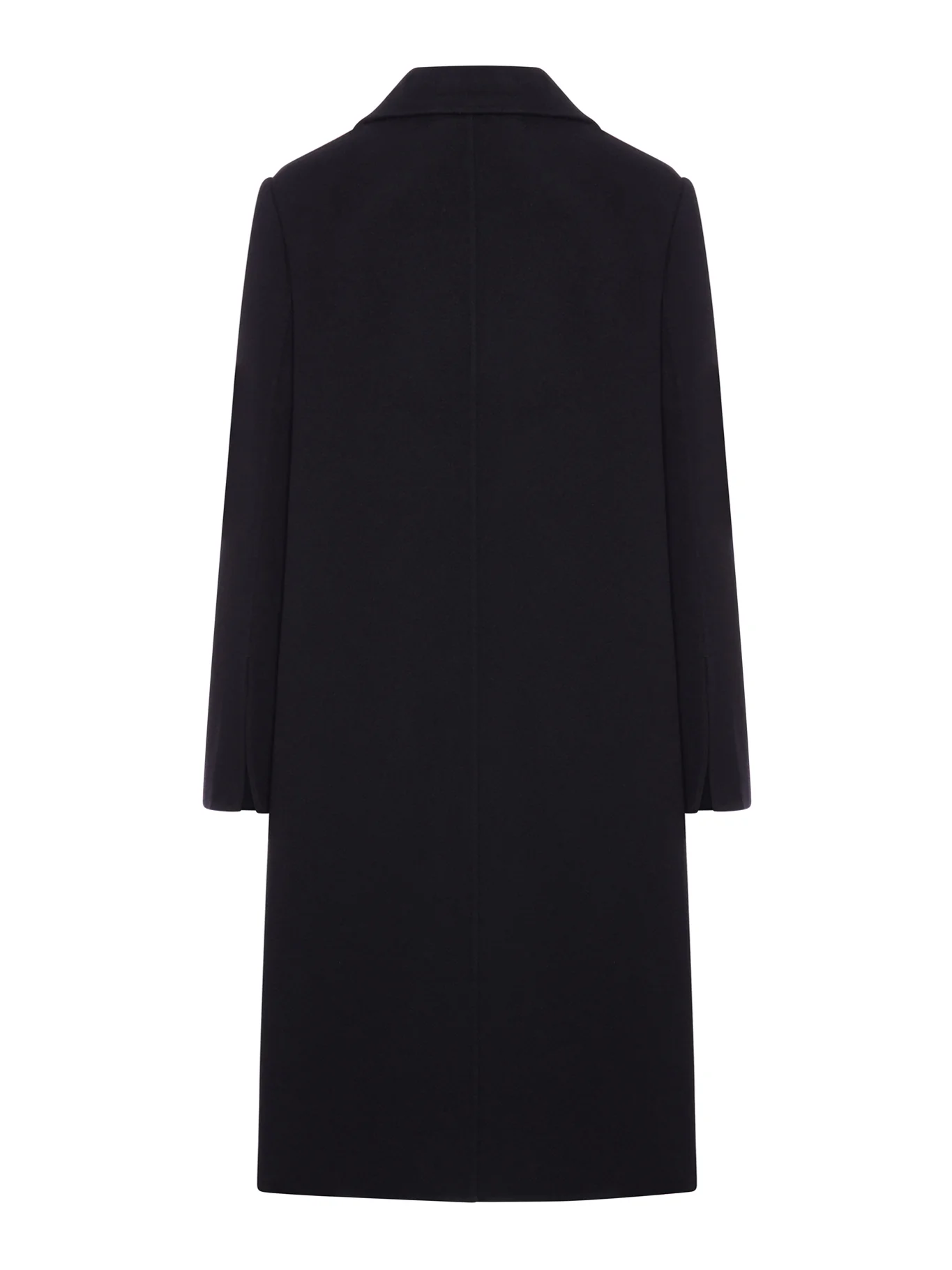 STRAIGHT-FIT MIDI COAT WITH SIDE SLITS AT THE BOTTOM - Image 2