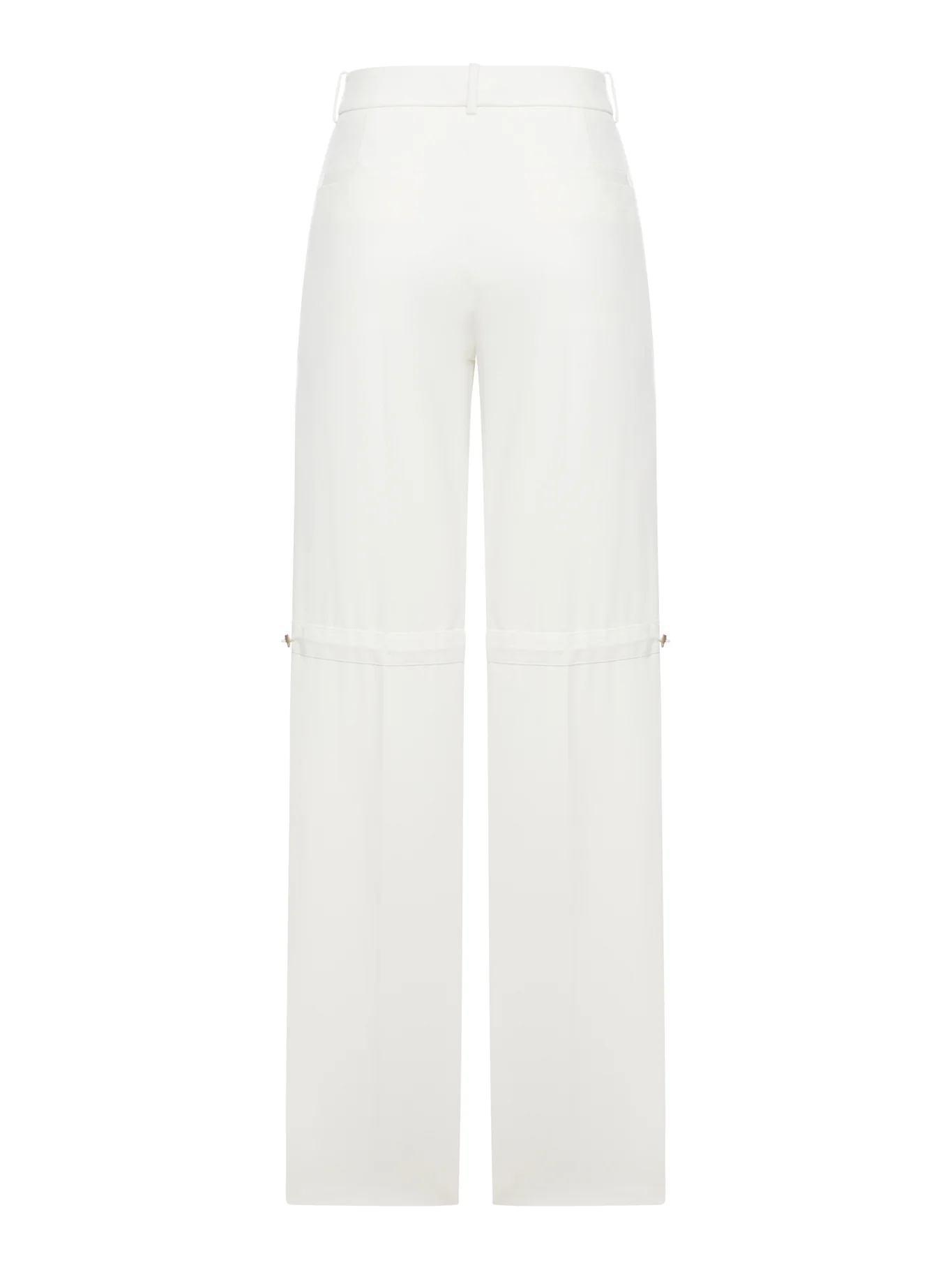 WIDE LEG PANTS IN FLUID COTTON - Image 2