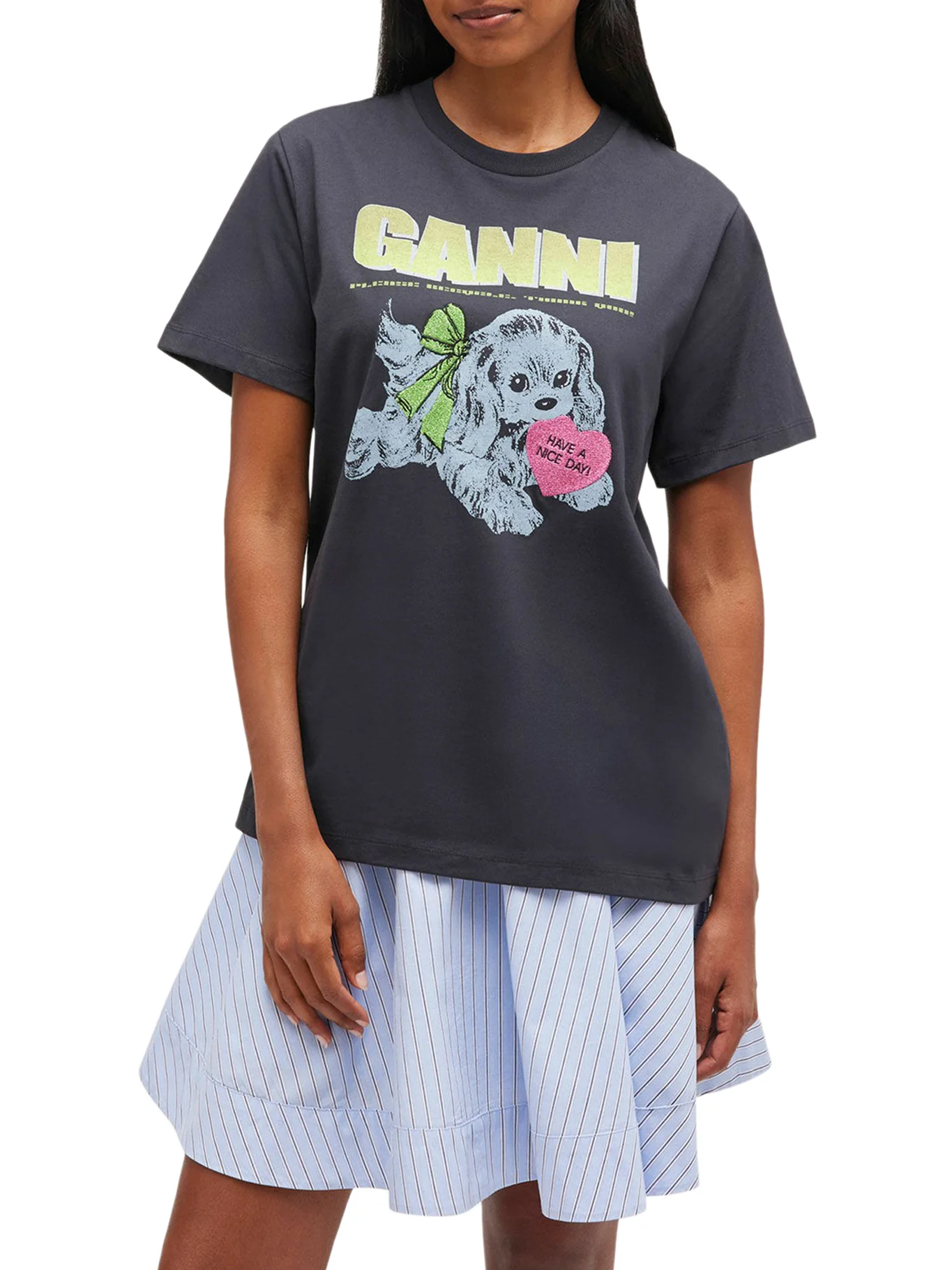 COTTON T-SHIRT WITH PRINT - Image 3