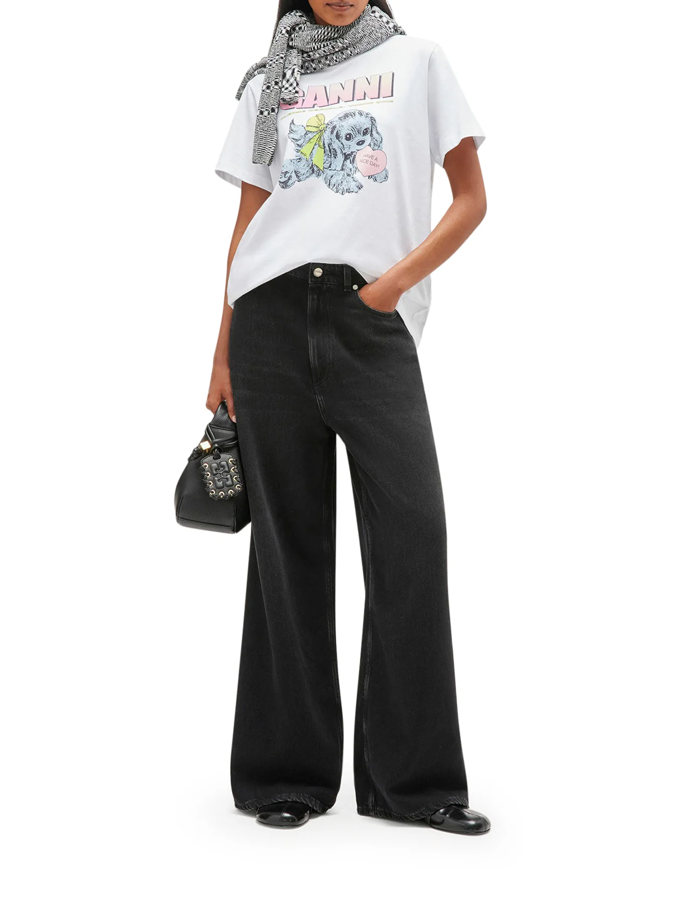COTTON T-SHIRT WITH PRINT - Image 2