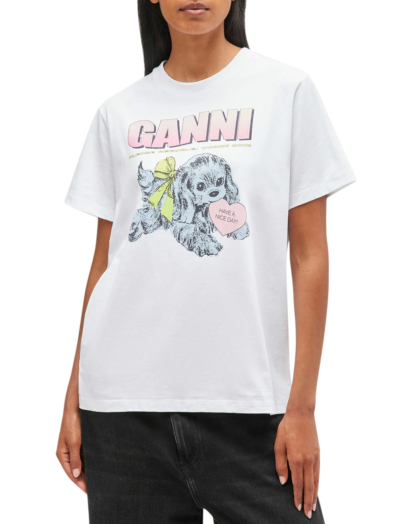 COTTON T-SHIRT WITH PRINT - Image 3
