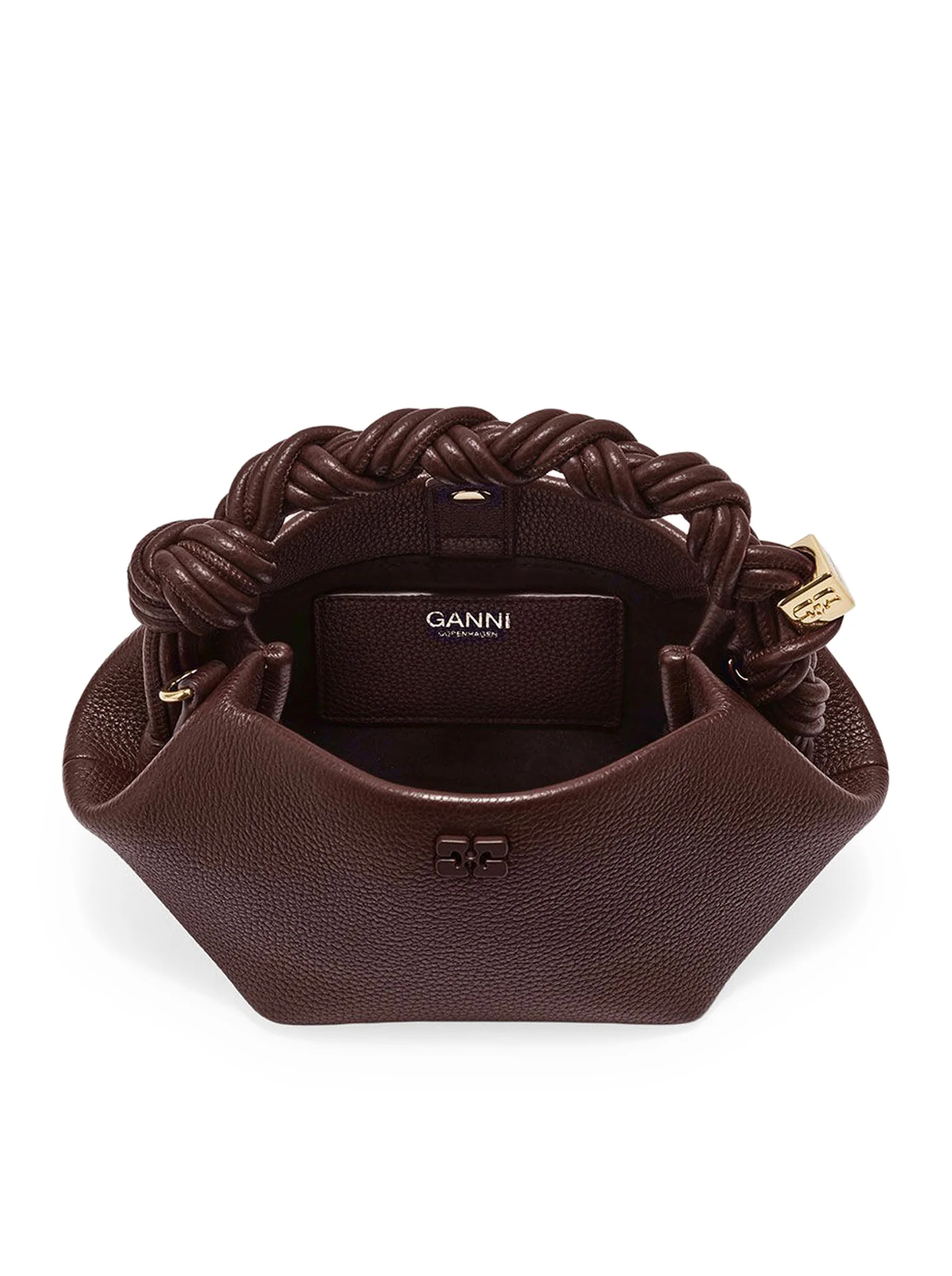 MINI BOU BAG IN GARNET BROWN - Image 4