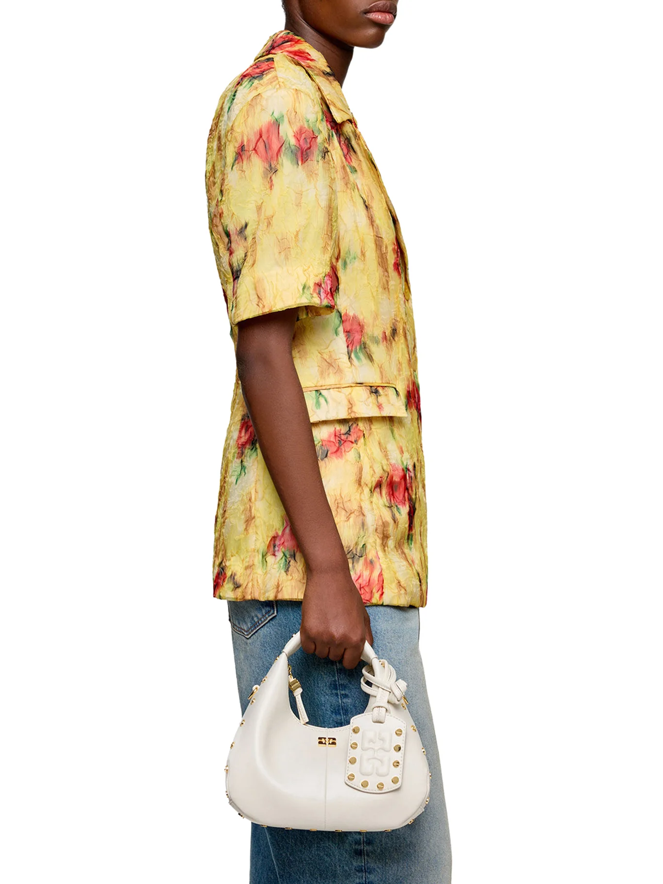 MINI HOBO BAG WITH STUDS - Image 2