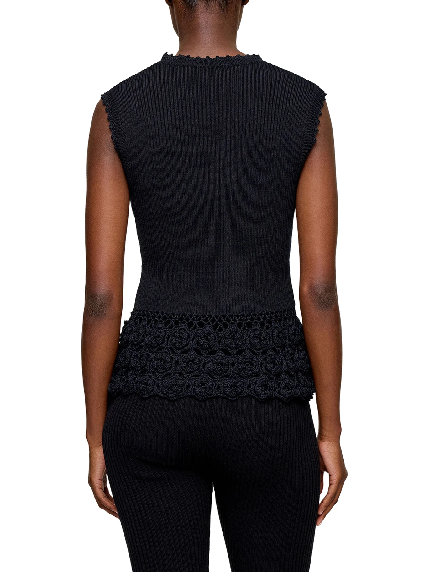 VEST IN COTTON CROCHET - Image 4