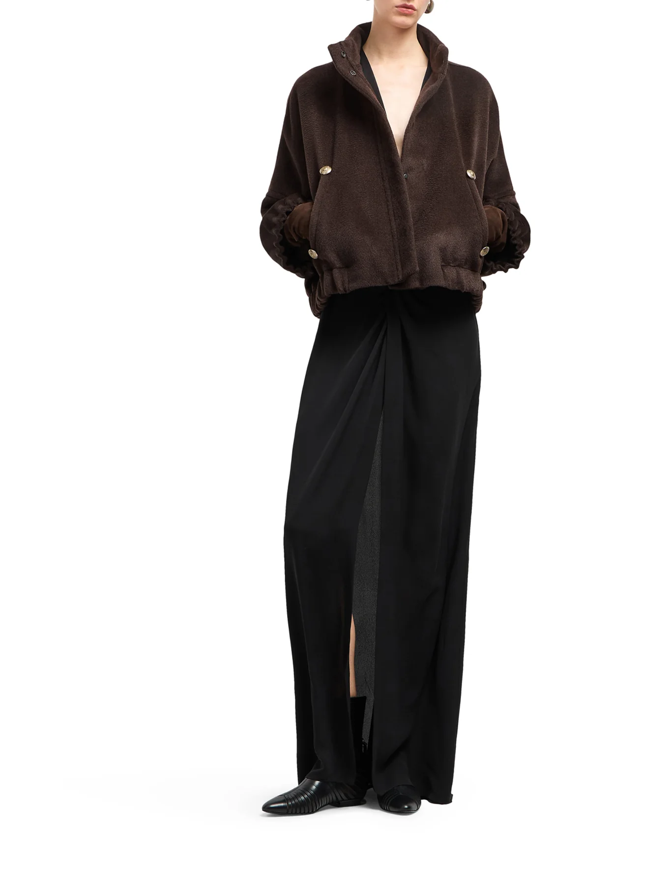 CABAN IN ALPACA AND WOOL - Image 2