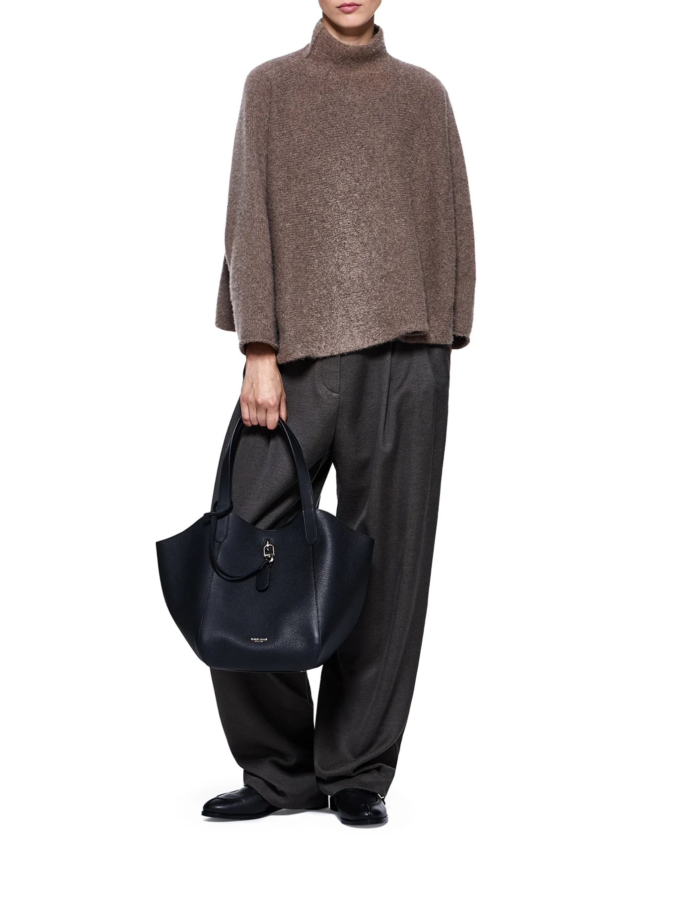 CASHMERE HIGH NECK SWEATER - Image 2