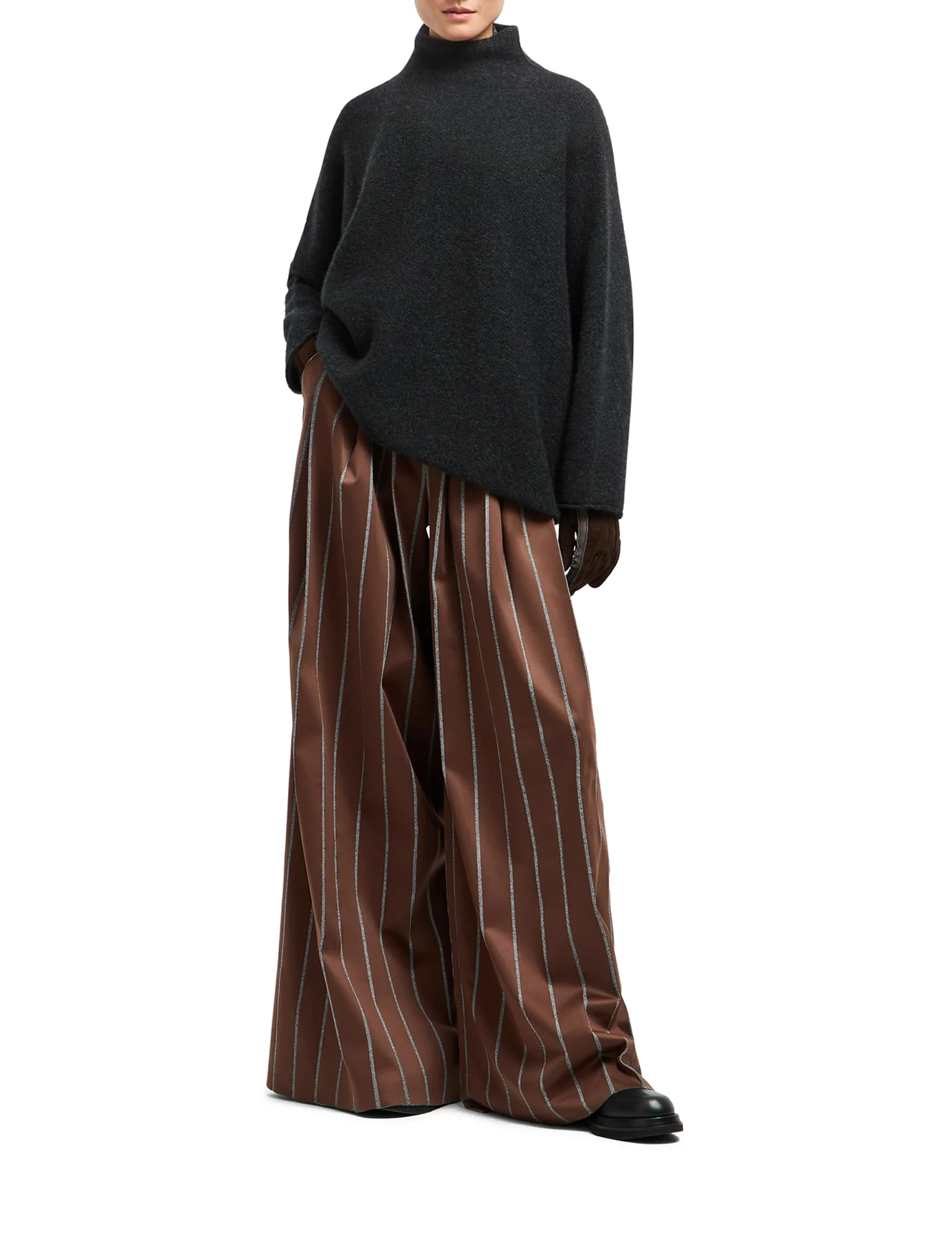 CASHMERE HIGH NECK SWEATER - Image 2