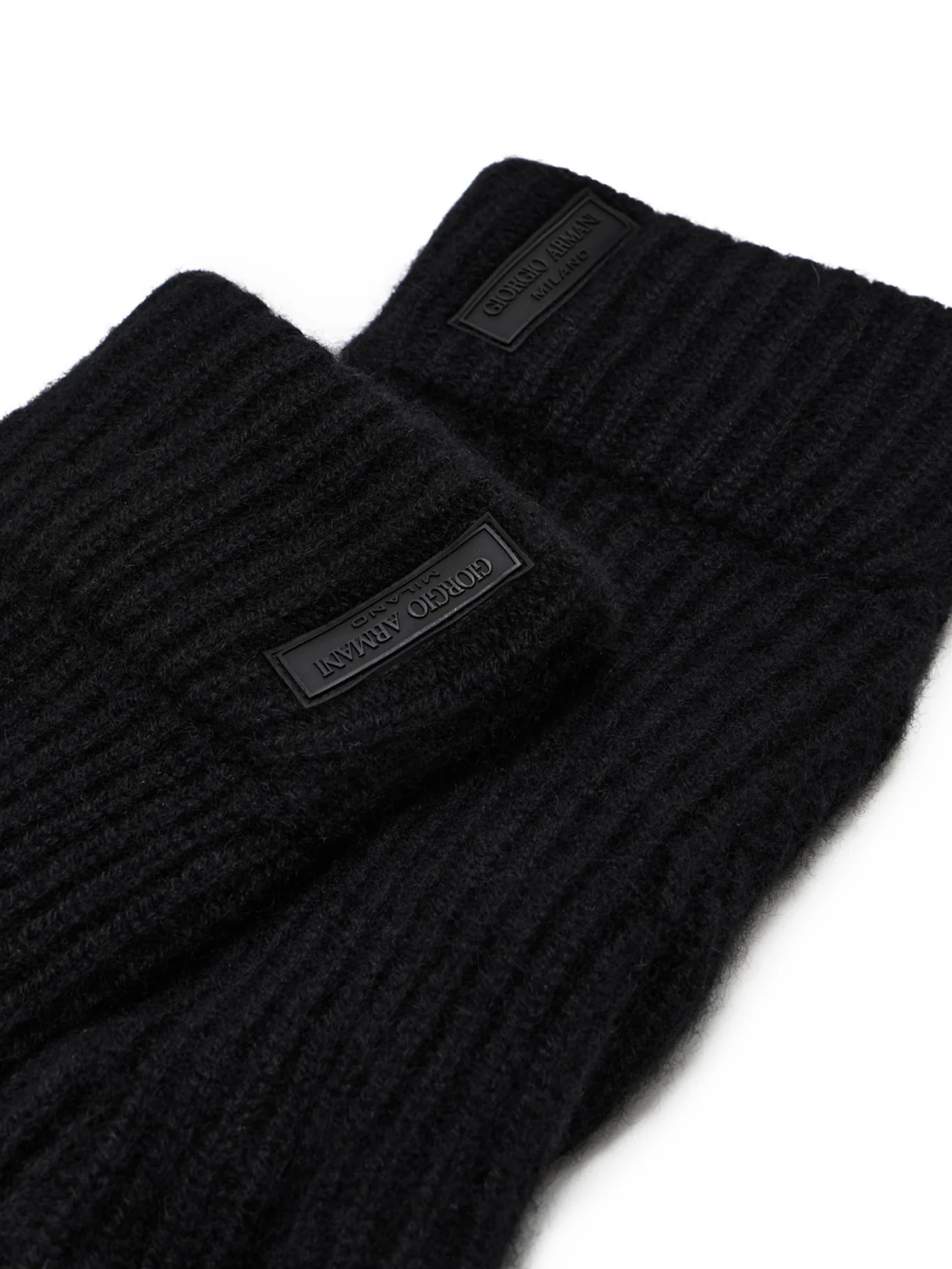 PURE CASHMERE KNITTED GLOVES - Image 3
