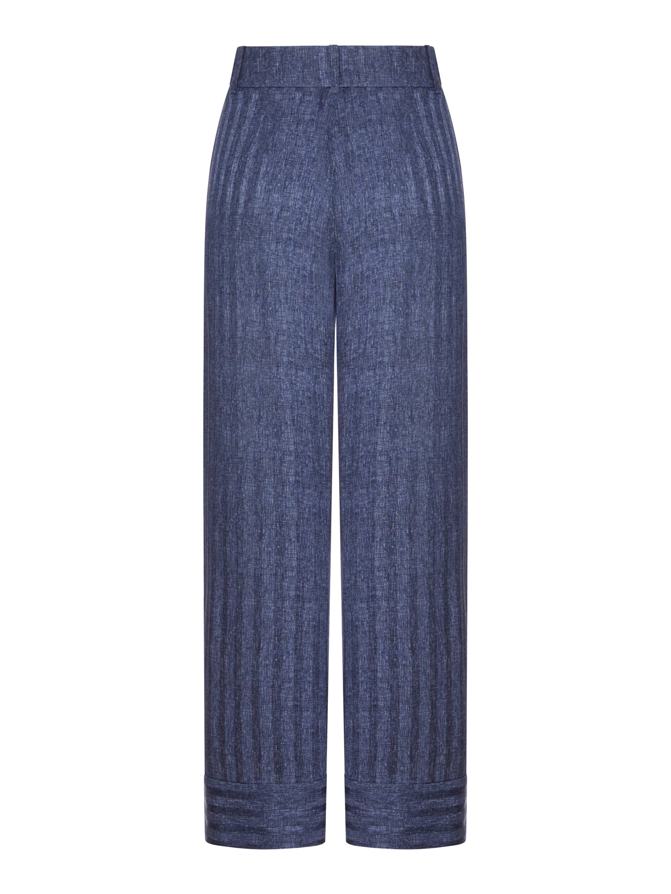 PRINTED SILK TROUSERS WITH PLEATS - Image 2