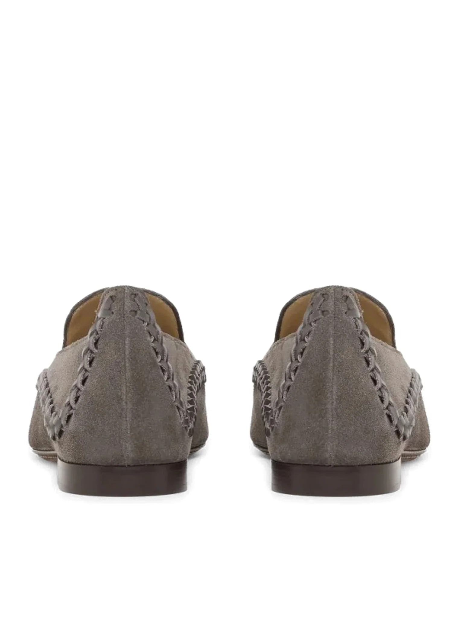 SLIP-ON SUEDE SNEAKERS WITH WOVEN EMBROIDERY - Image 3