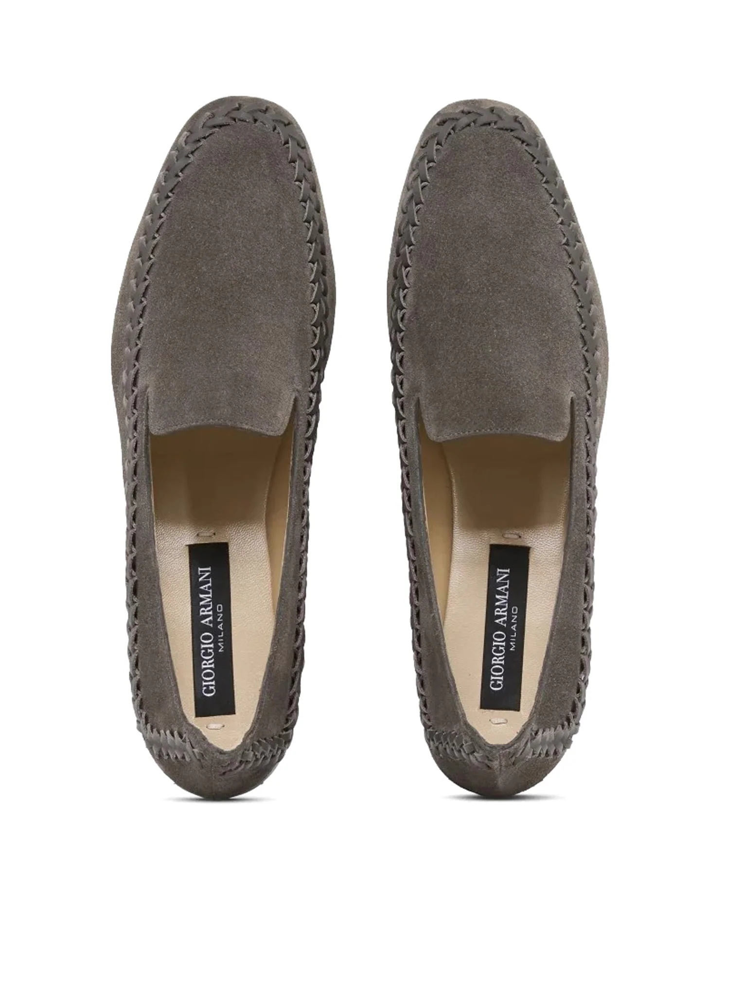 SLIP-ON SUEDE SNEAKERS WITH WOVEN EMBROIDERY - Image 4