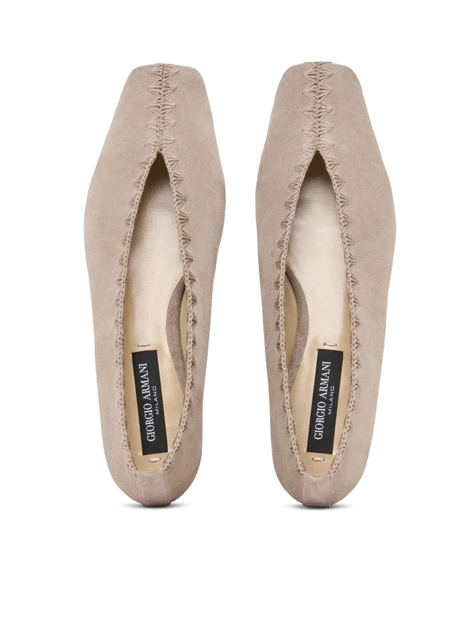 SUEDE BALLERINAS WITH EMBROIDERY - Image 4