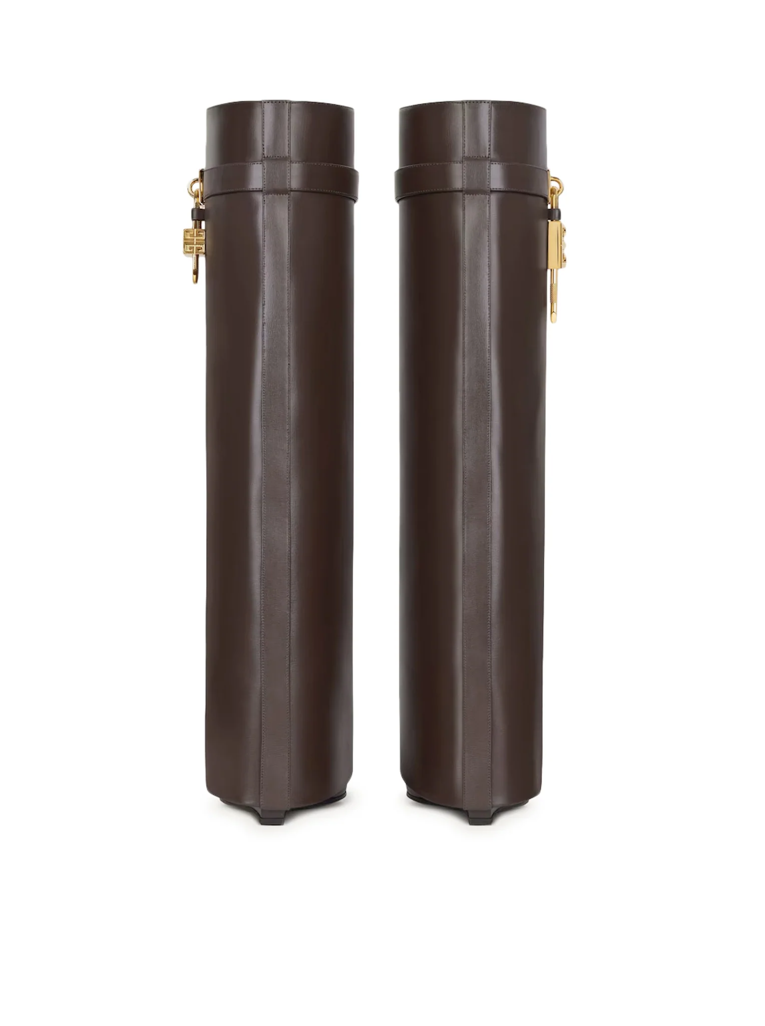 SHARK LOCK LEATHER BOOTS - Image 3