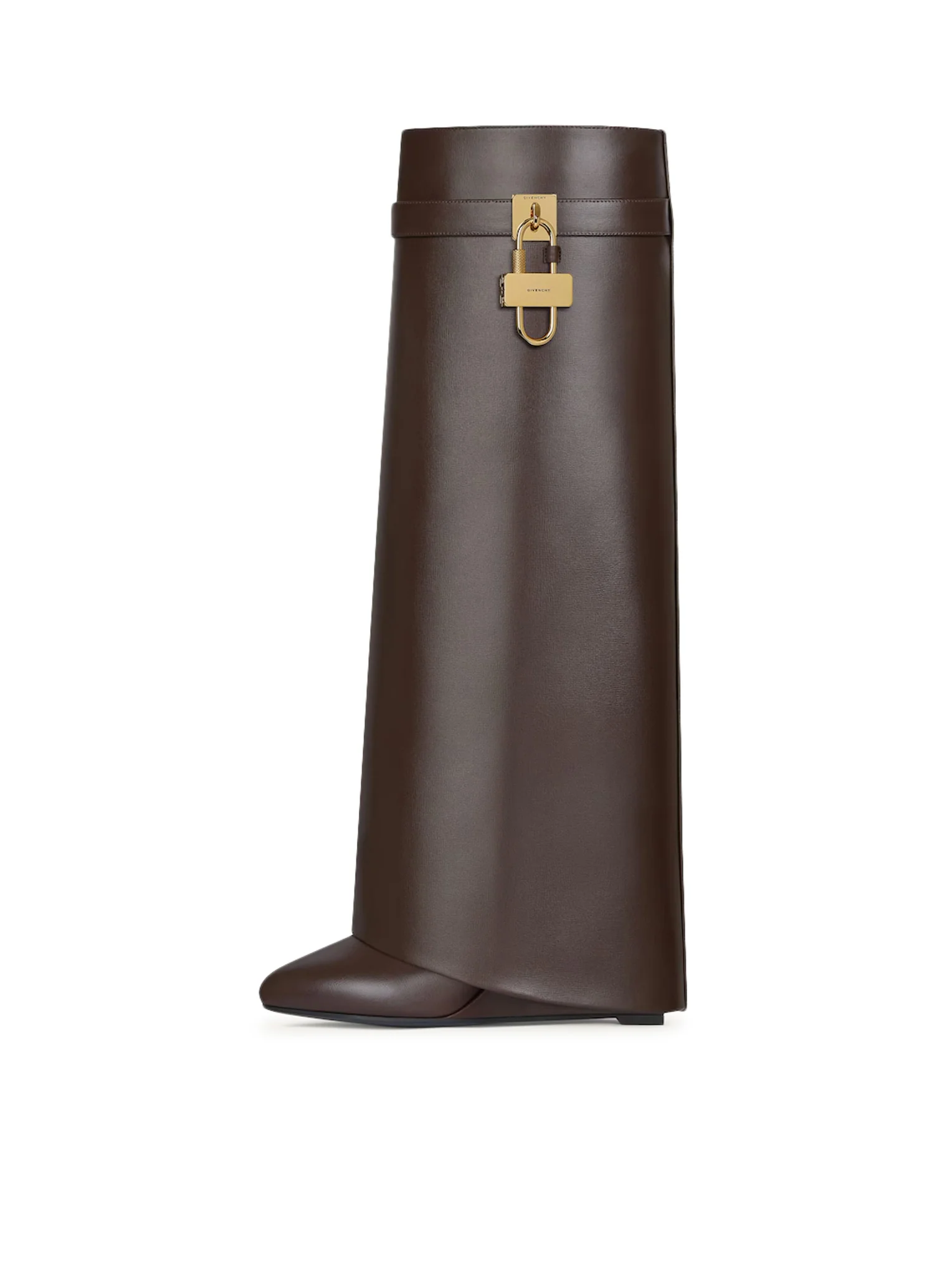 SHARK LOCK LEATHER BOOTS - Image 4