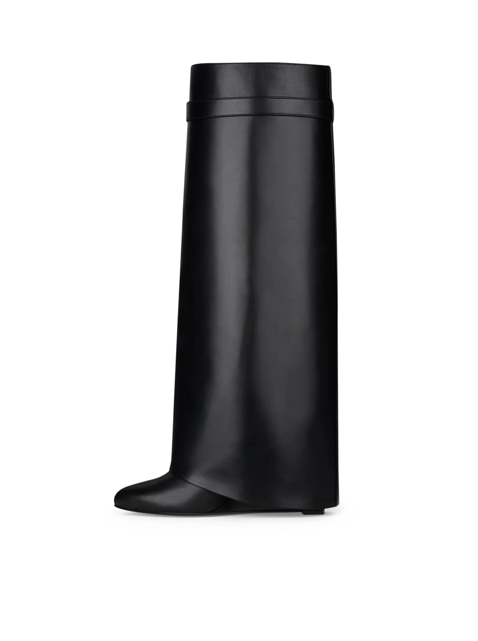 SHARK LOCK LEATHER WIDE FIT BOOTS - Image 5