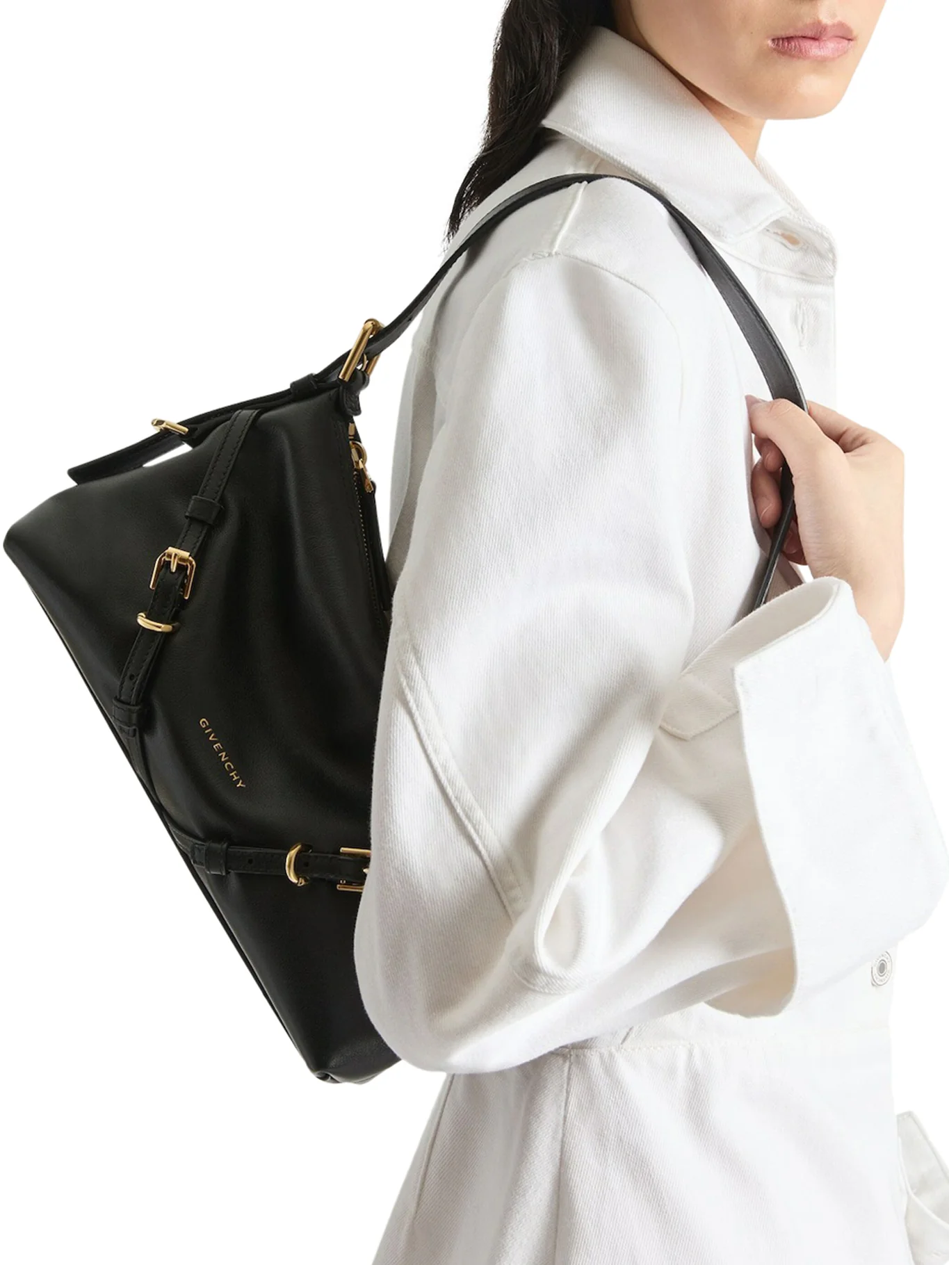 VOYOU MINI BAG IN SHINY LEATHER - Image 2