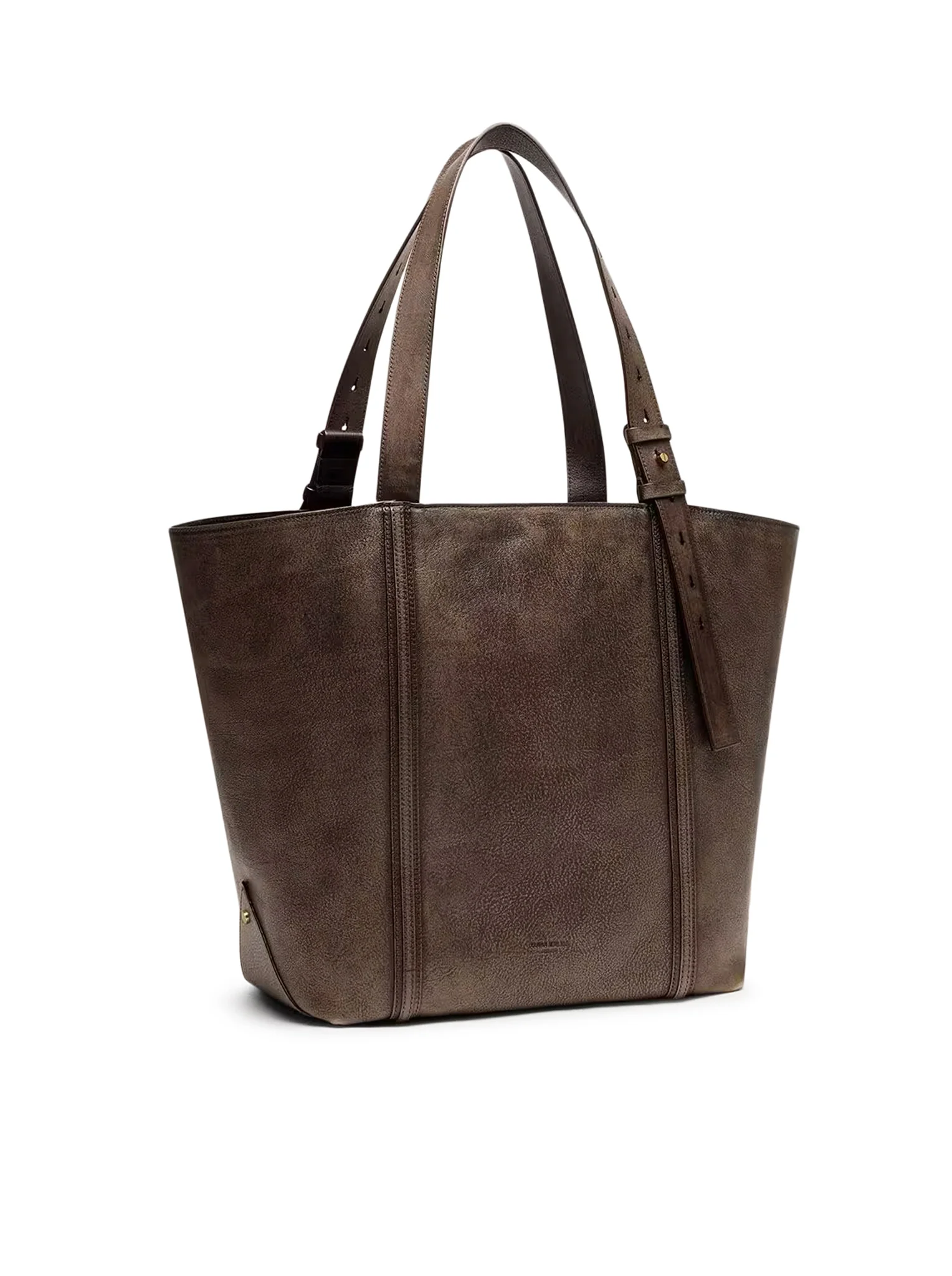 24/7 EAST WEST BAG IN DISTRESSED LEATHER - Image 3