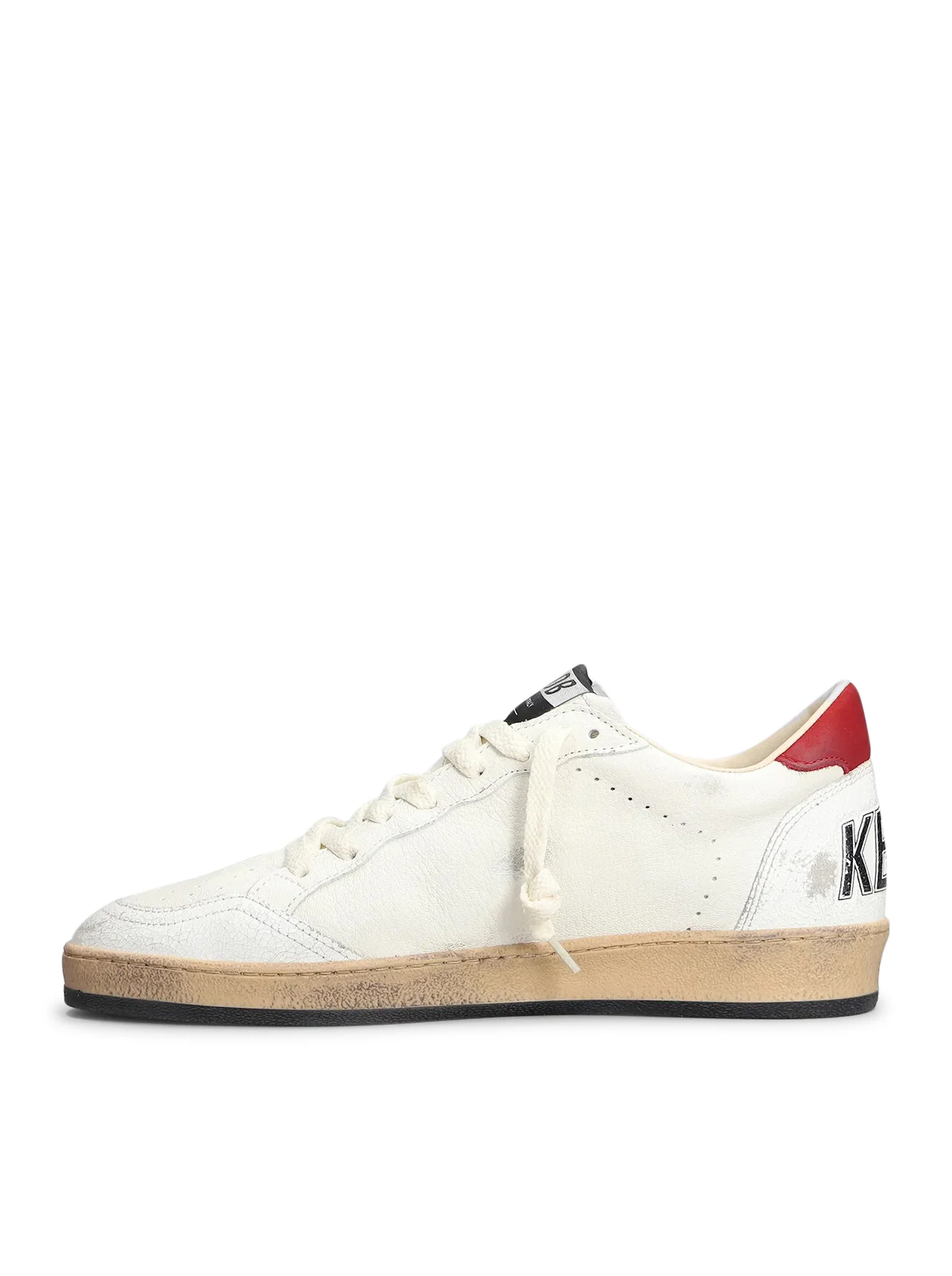 BALL-STAR SNEAKERS IN HAMMERED AND CRAQUELÉ LEATHER - Image 4