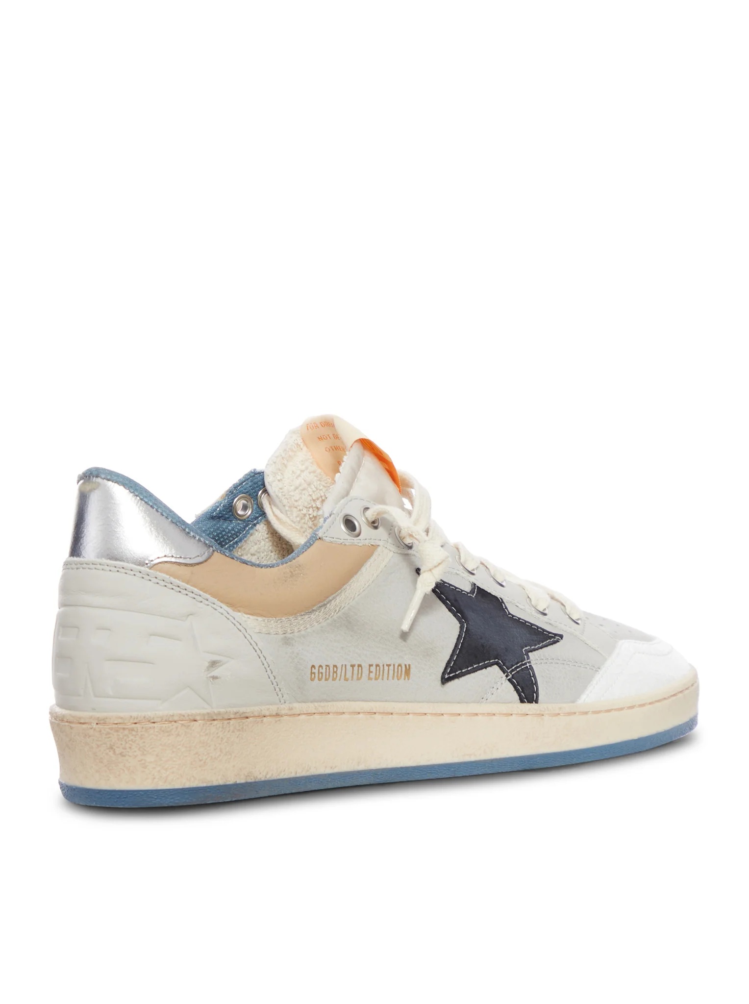 BALLSTAR SNEAKERS IN LEATHER AND RE-NYLON - Image 3