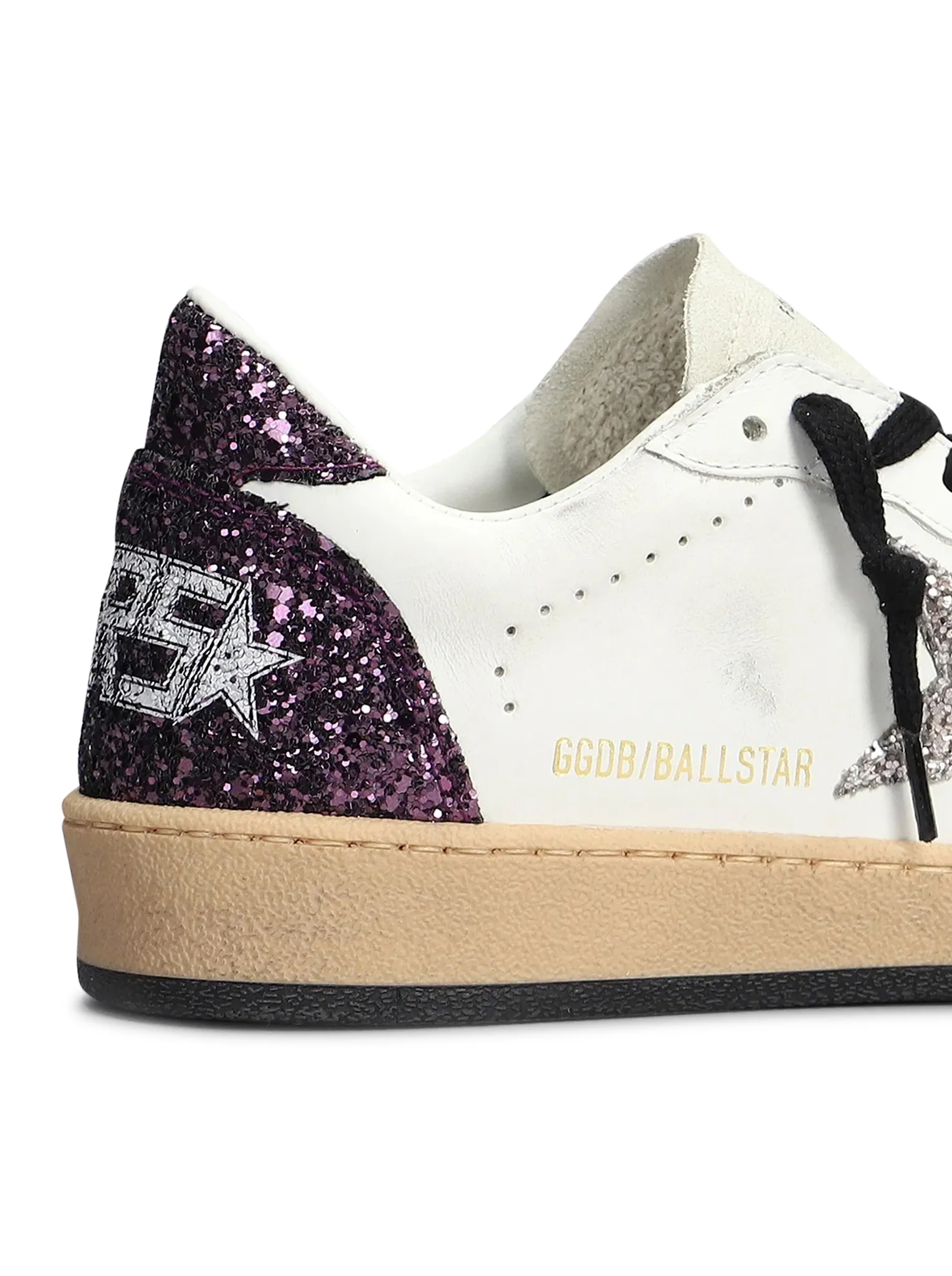 BALL-STAR SNEAKERS IN NAPPA AND GLITTER - Image 5