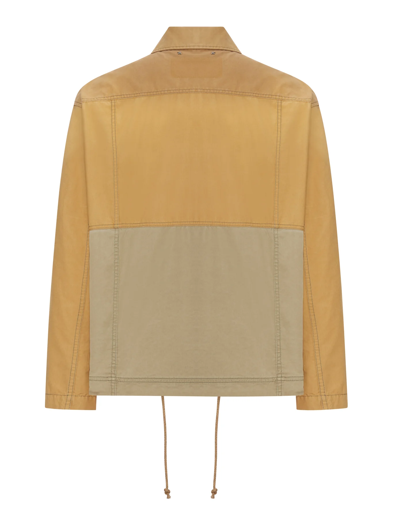 COLOR BLOCK COTTON UTILITY JACKET - Image 2