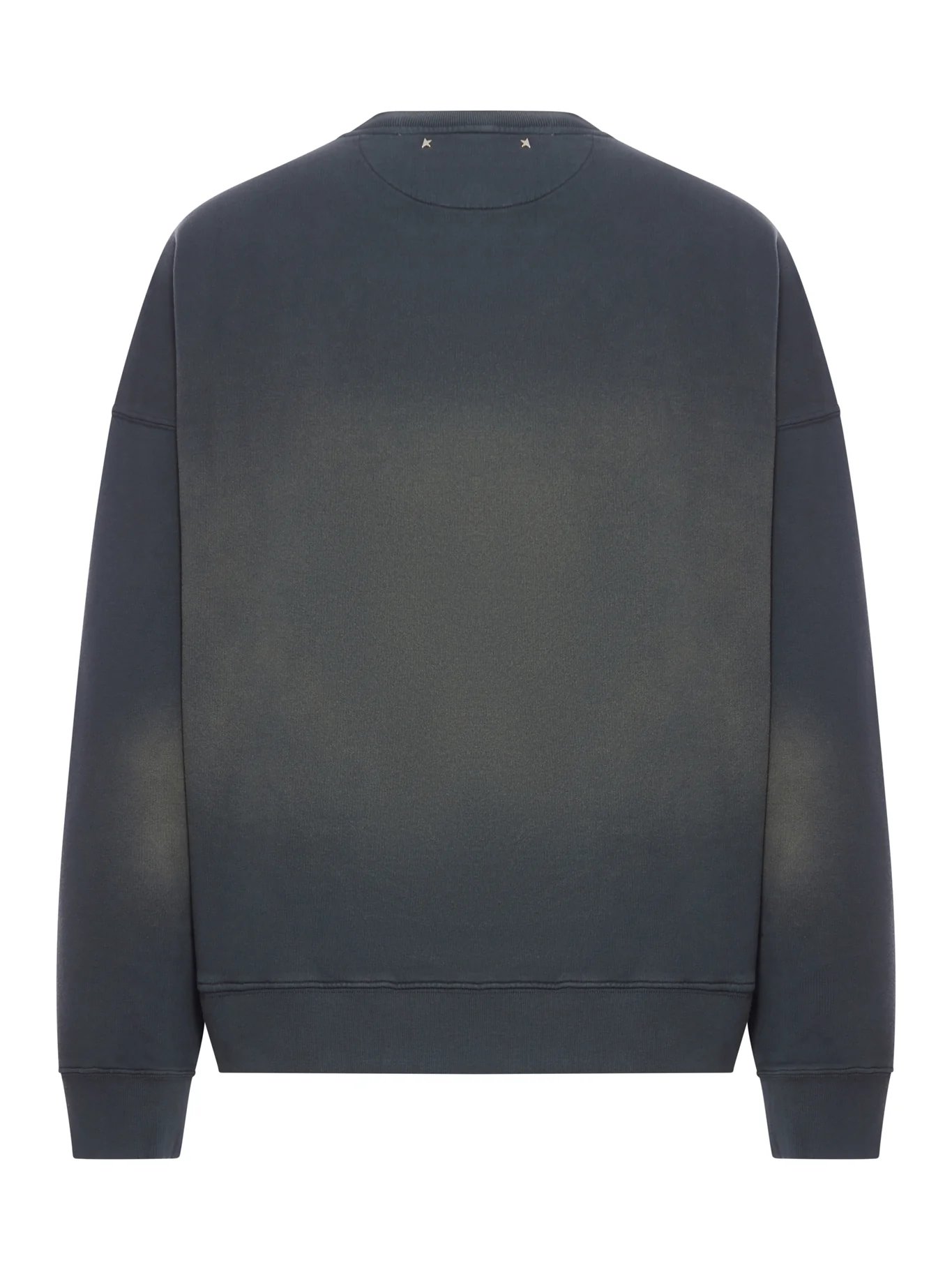 CREW NECK SWEATSHIRT WITH A DISTRESSED EFFECT - Image 2