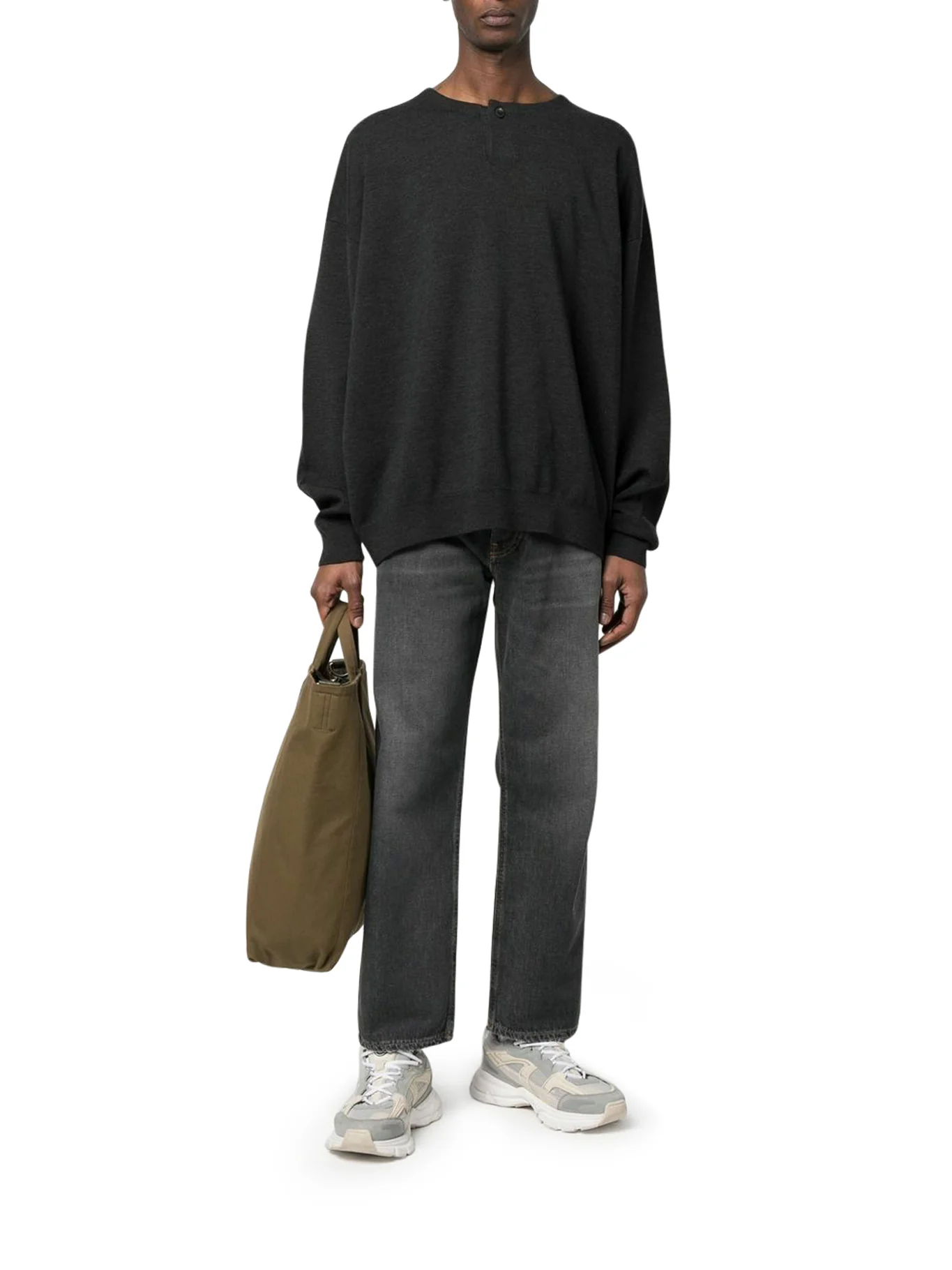 JEANS WITH A STONEWASHED EFFECT - Image 2