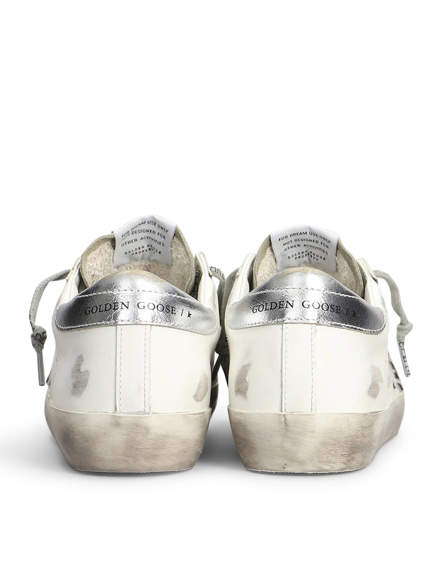 SUPER-STAR IN WHITE LEATHER AND SUEDE - Image 4