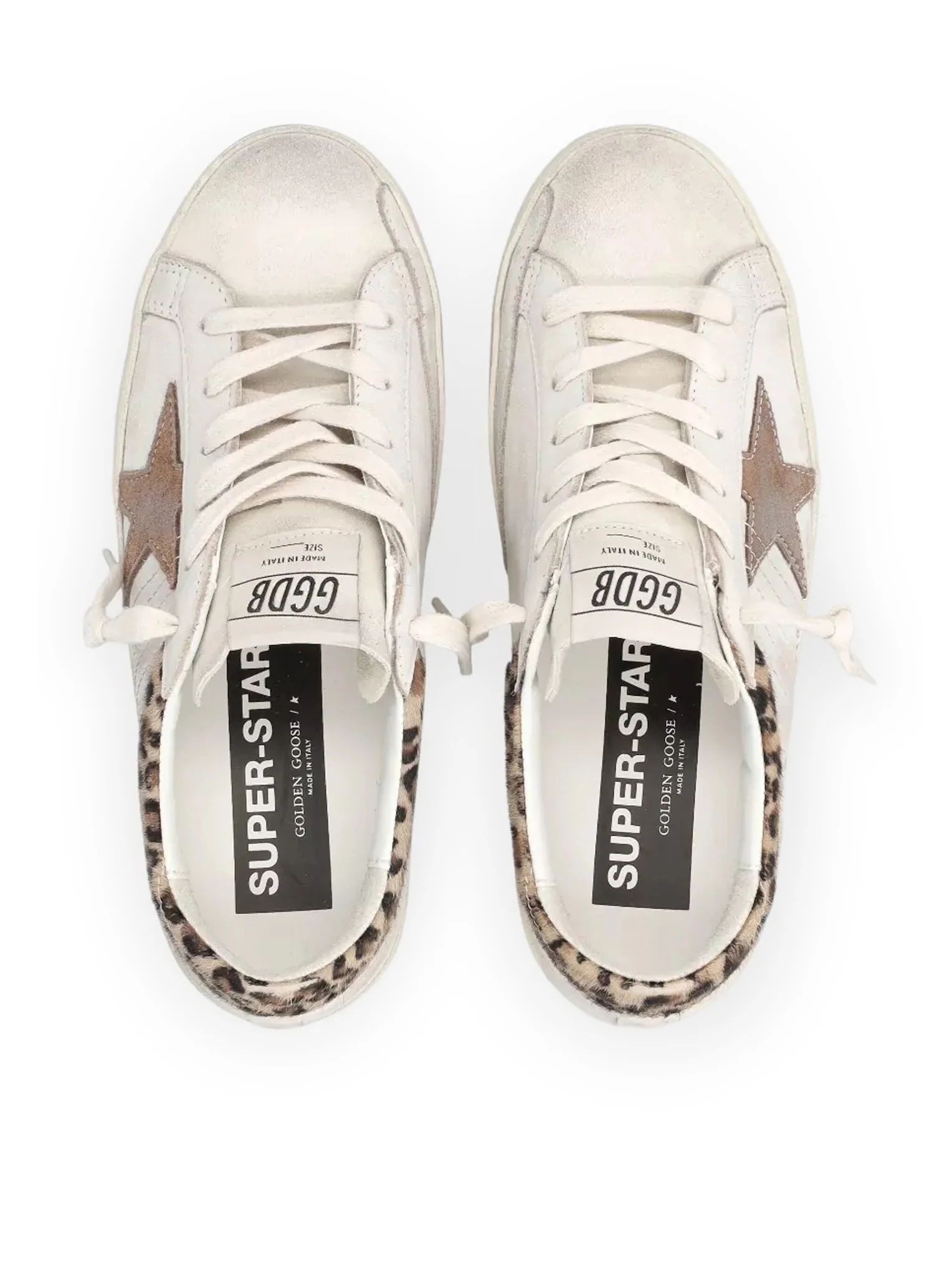 SUPERSTAR SNEAKERS WITH PONYSKIN INSERTS - Image 4