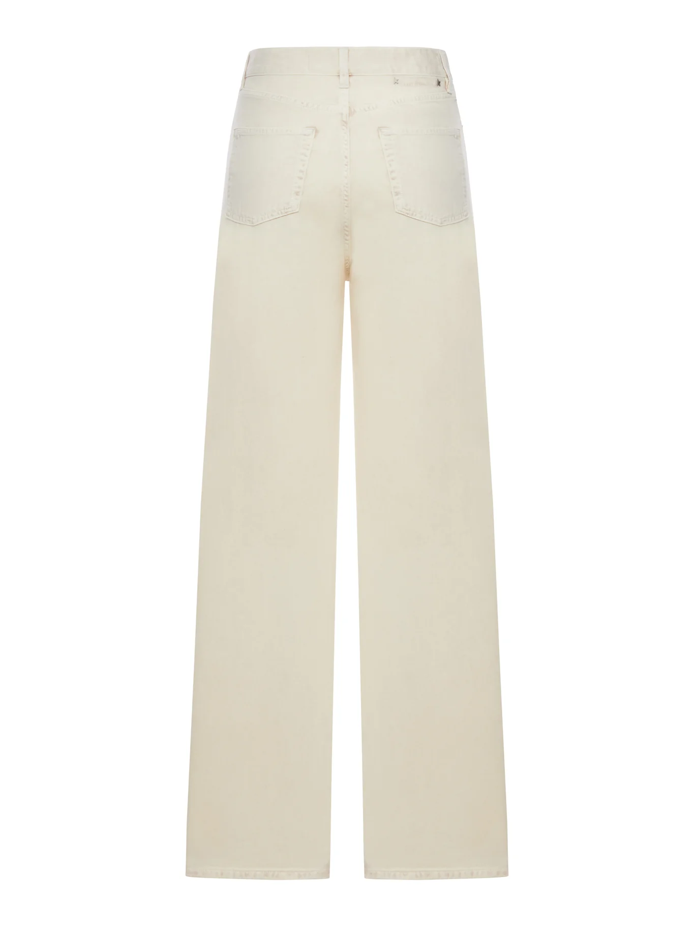 WIDE LEG JEANS IN COTTON DENIM - Image 2