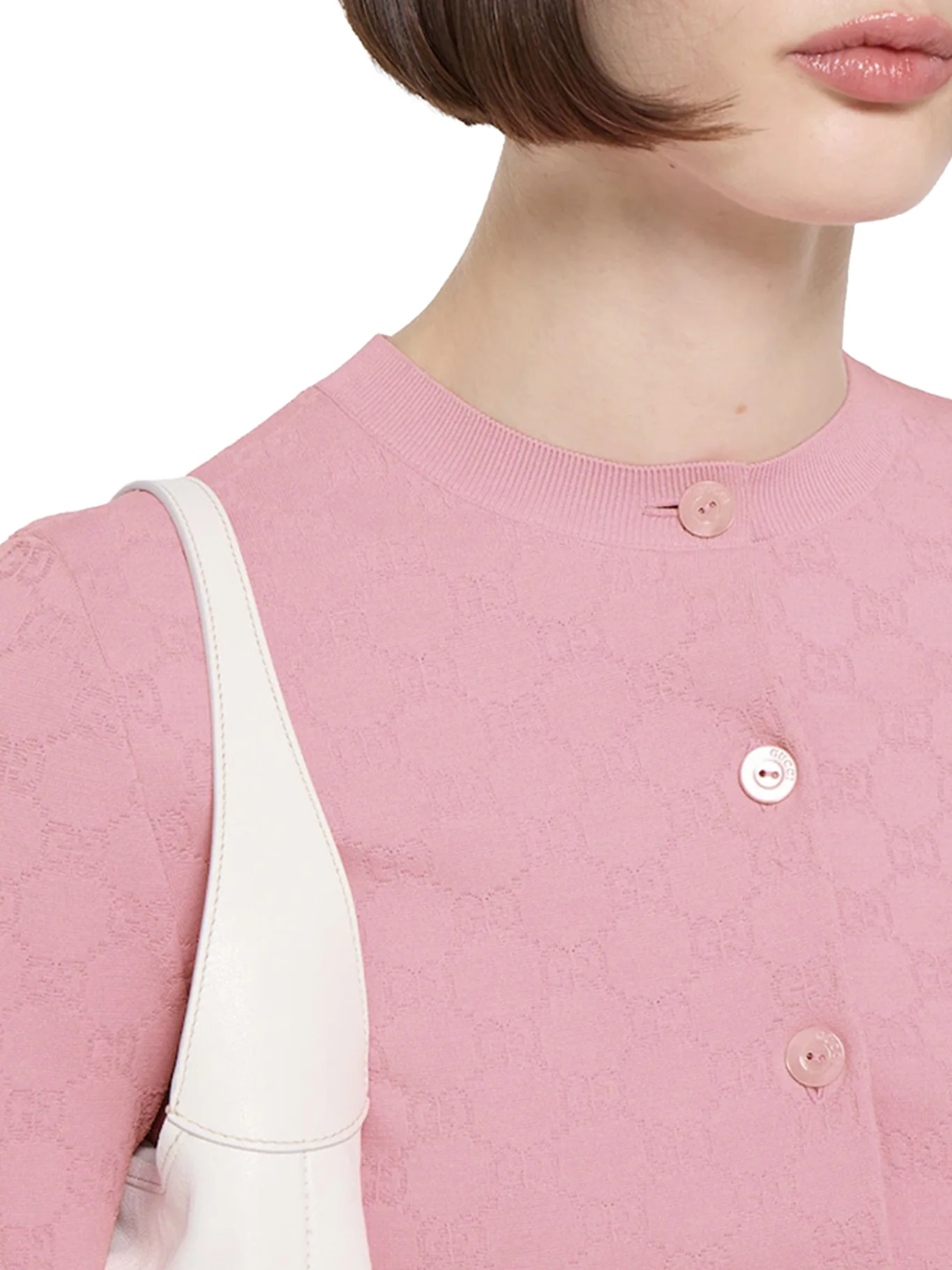CARDIGAN IN FINE GG JACQUARD FABRIC - Image 4
