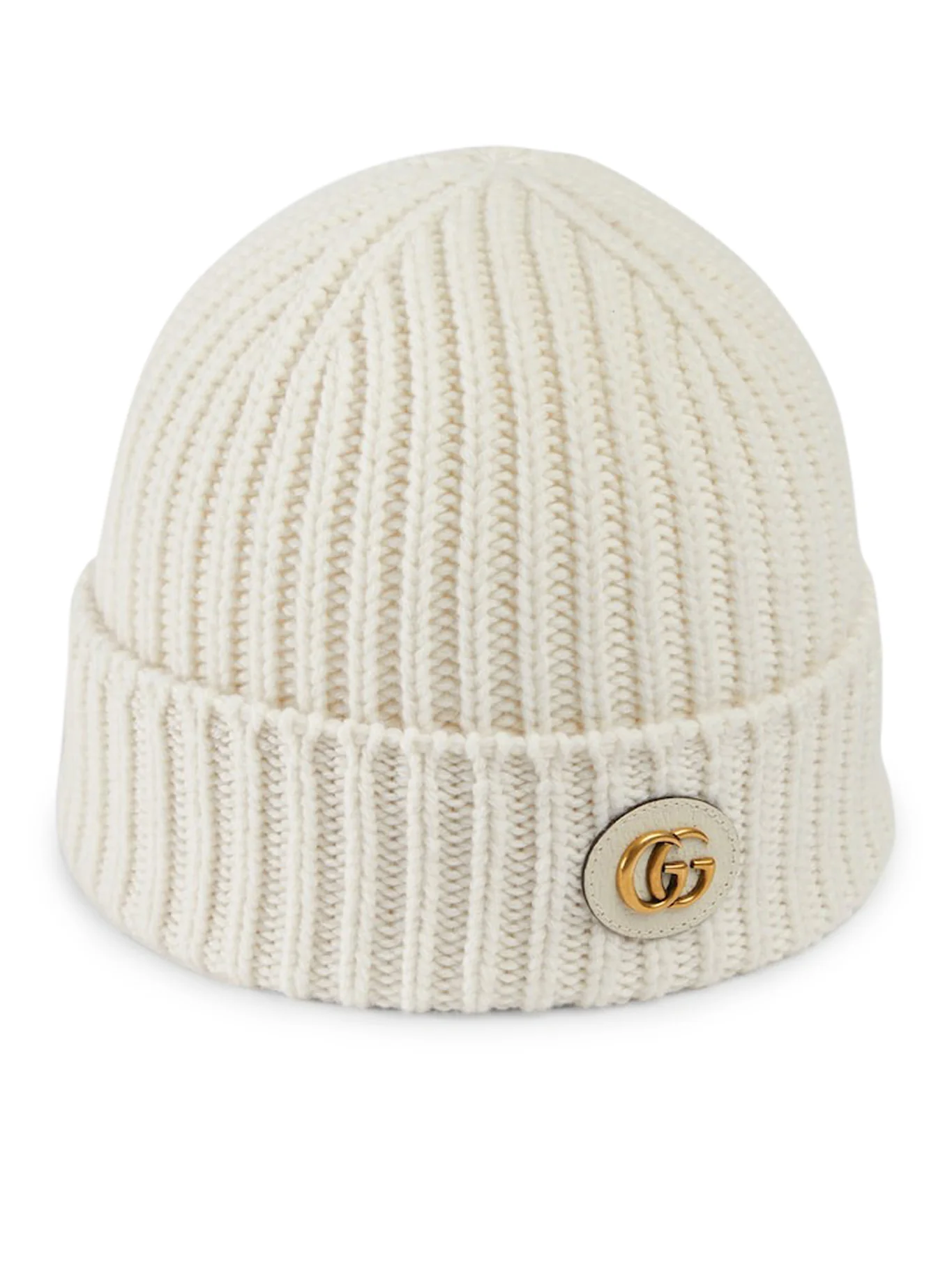 CASHMERE WOOL HAT WITH DOUBLE G - Image 2