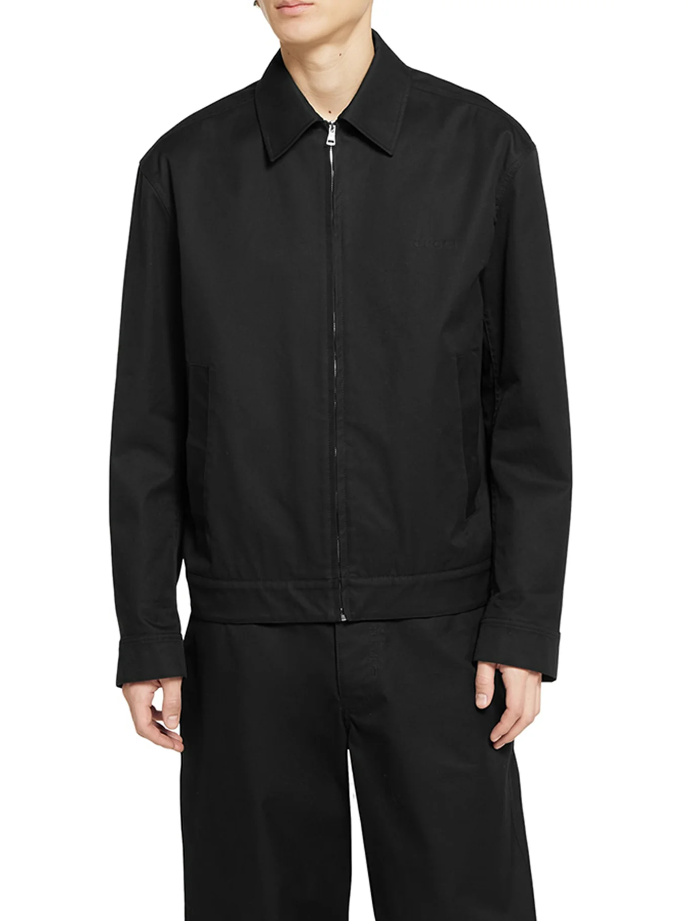COTTON TWILL JACKET WITH WEB DETAIL - Image 3