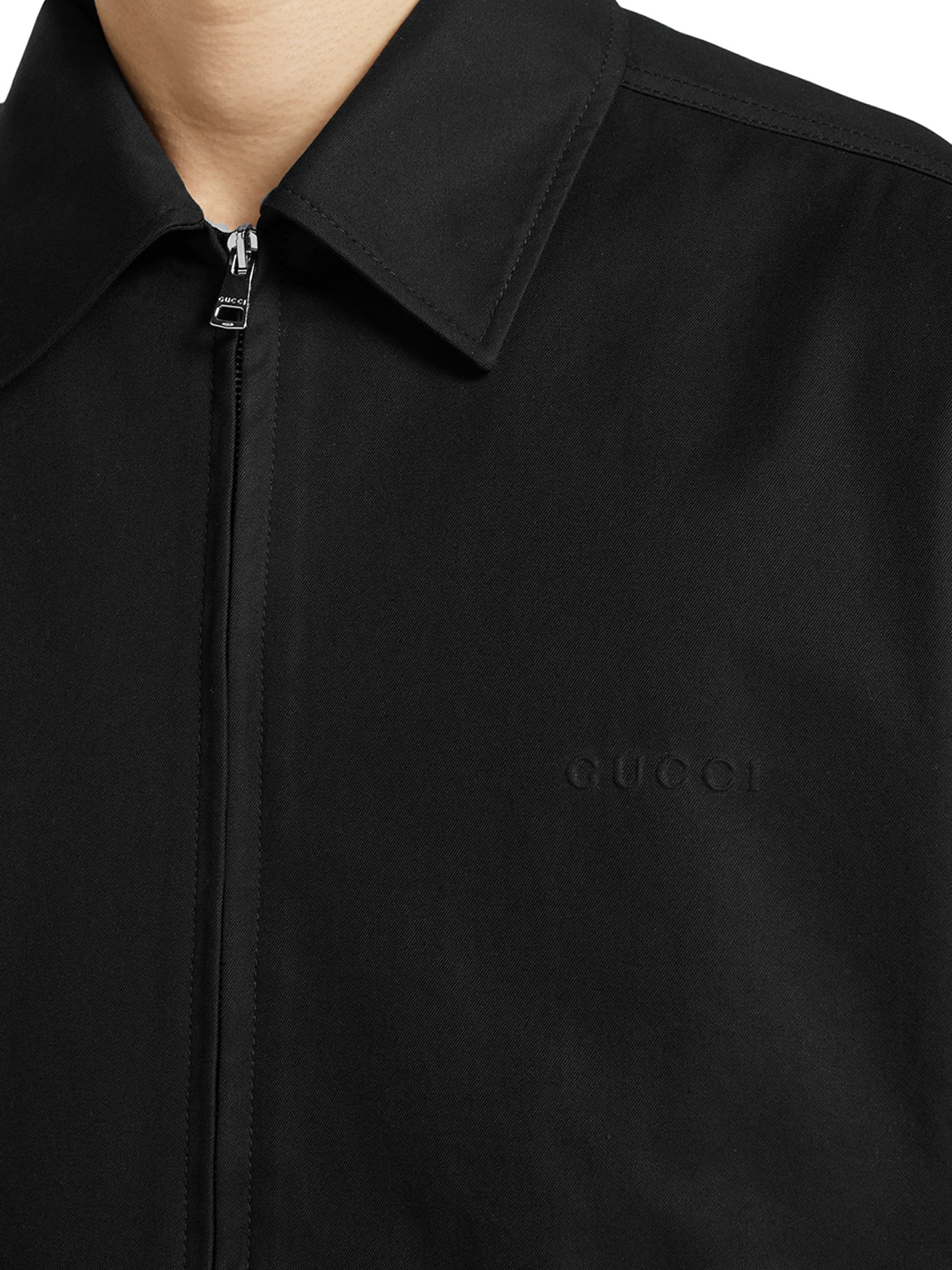 COTTON TWILL JACKET WITH WEB DETAIL - Image 5