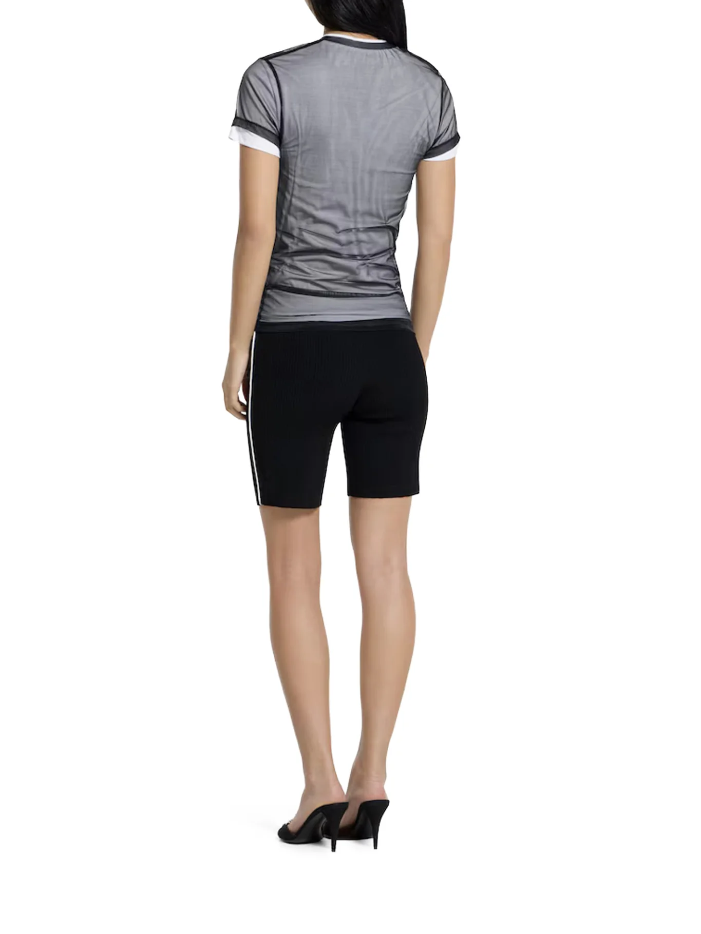 DOUBLE-LAYER JERSEY T-SHIRT WITH PRINT - Image 3