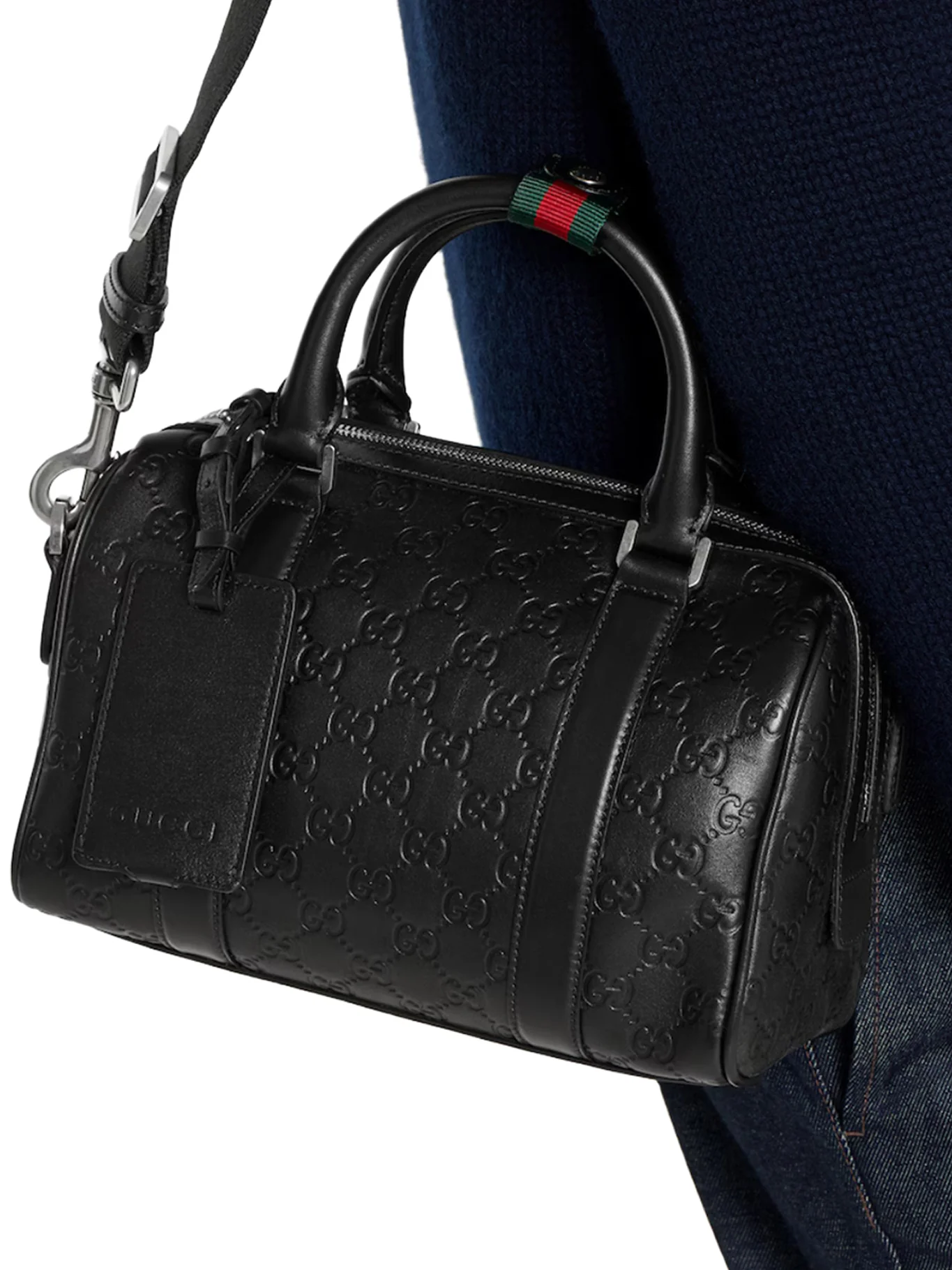 GG EMBLEM SMALL DUFFLE BAG - Image 4