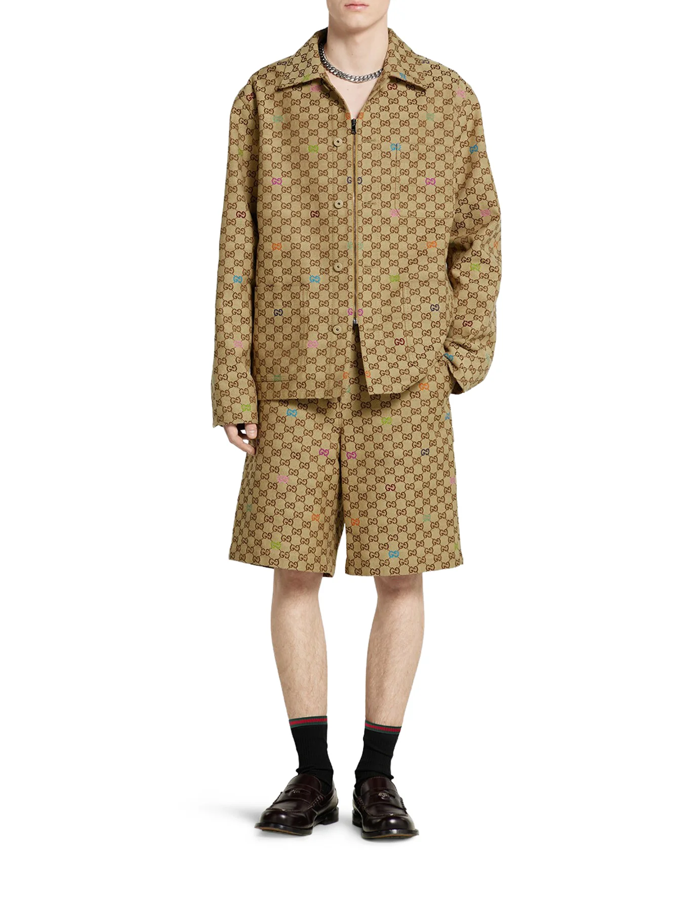 GG FABRIC JACKET - Image 2