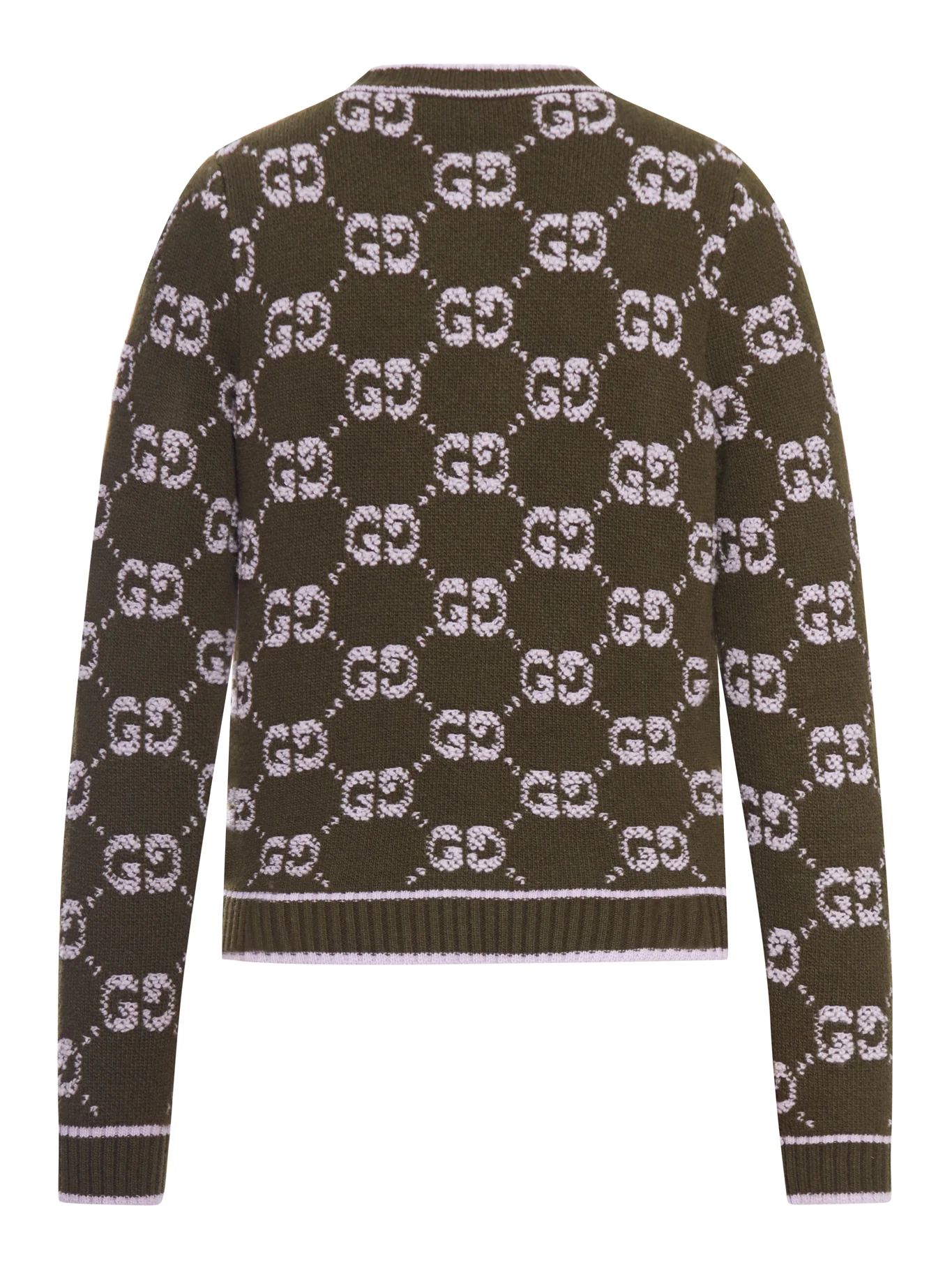 GG JACQUARD BOUCLÉ ??WOOL CARDIGAN - Image 2
