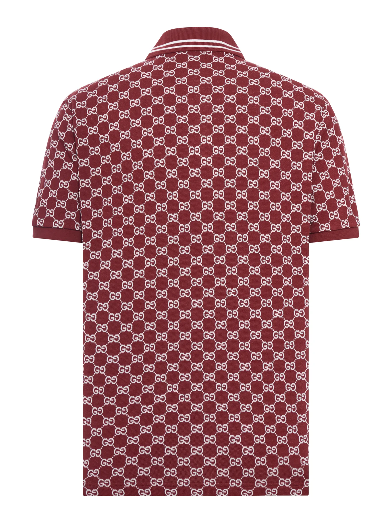 GG JACQUARD COTTON PIQUET POLO - Image 2