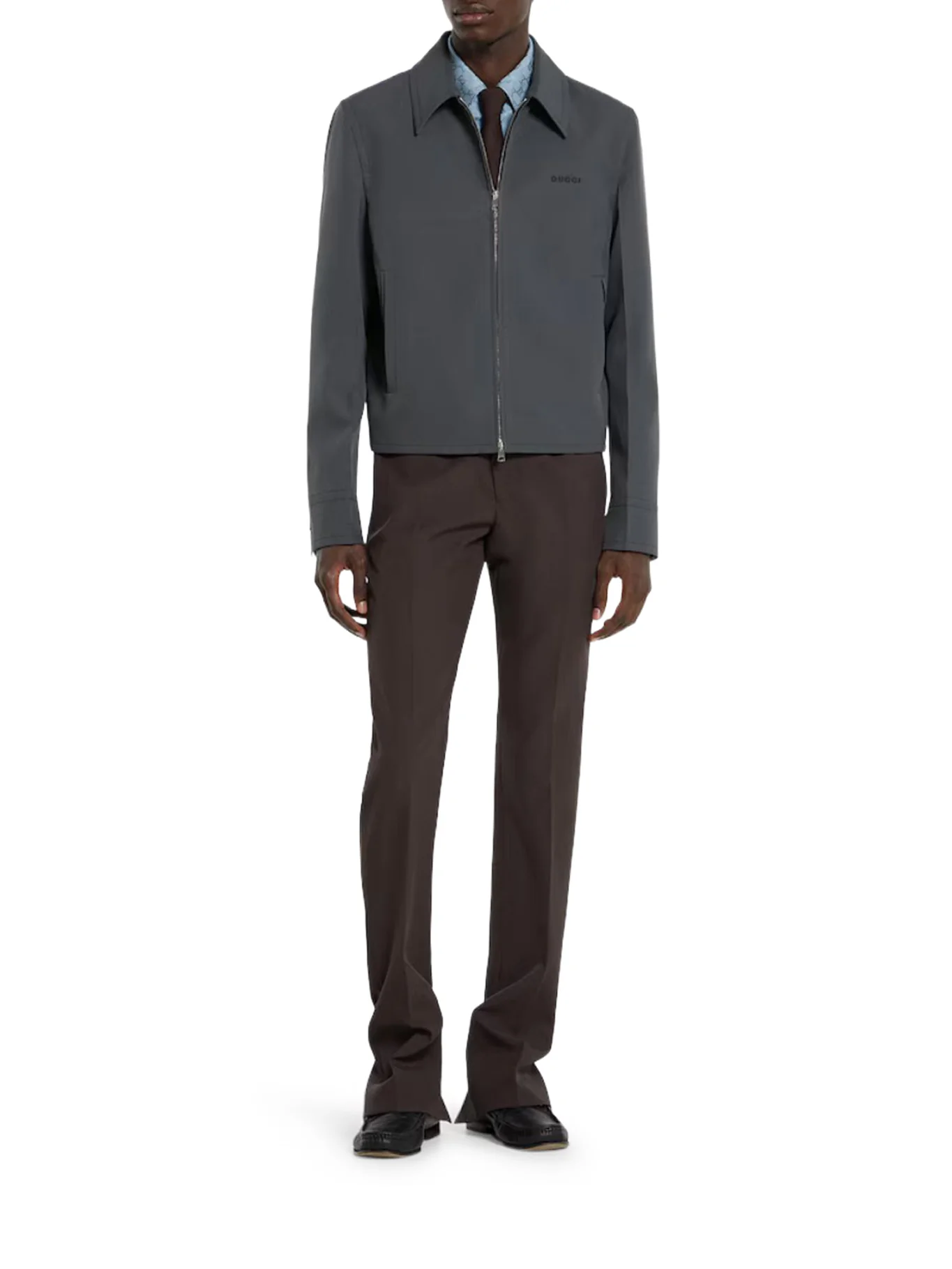 GG JACQUARD SILK SHIRT - Image 4